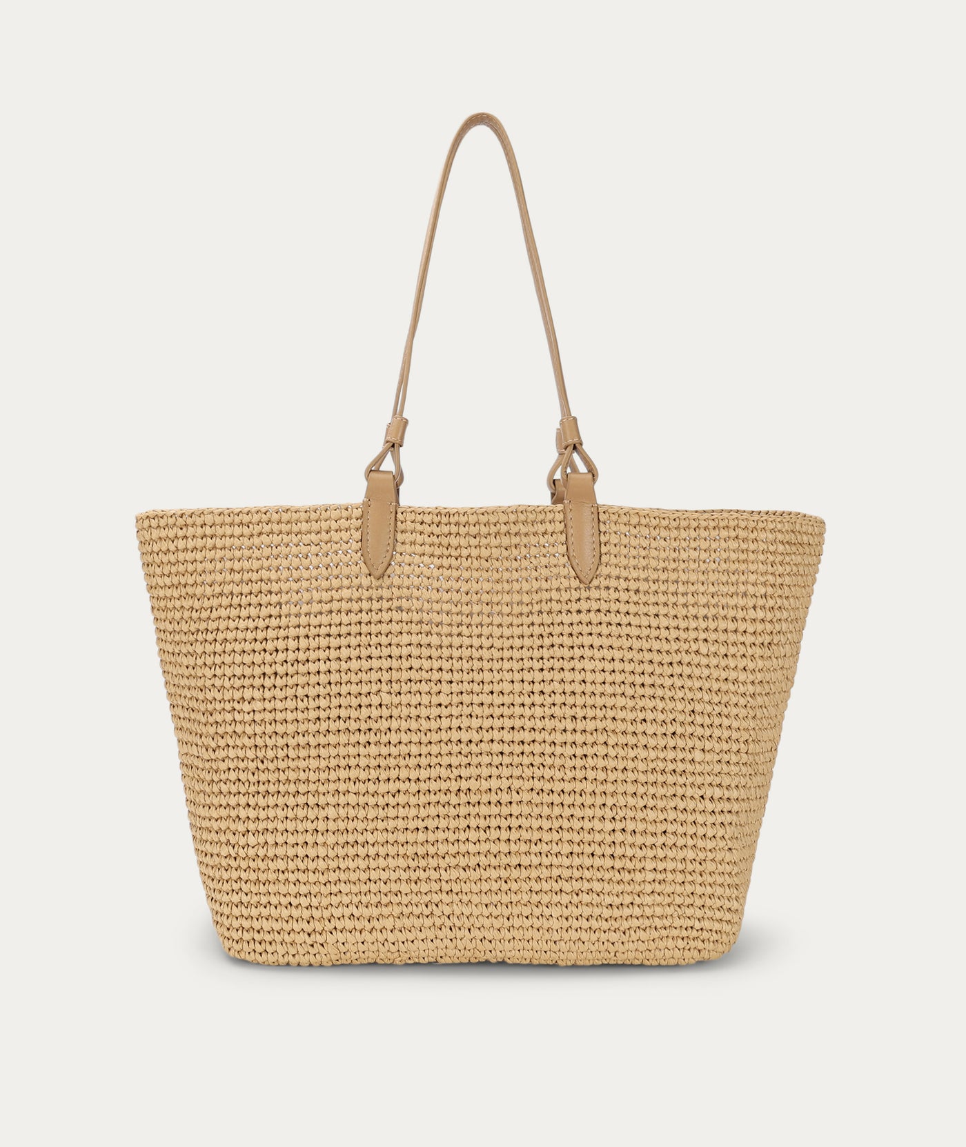 Mr Bandit Tote - Natural Raffia