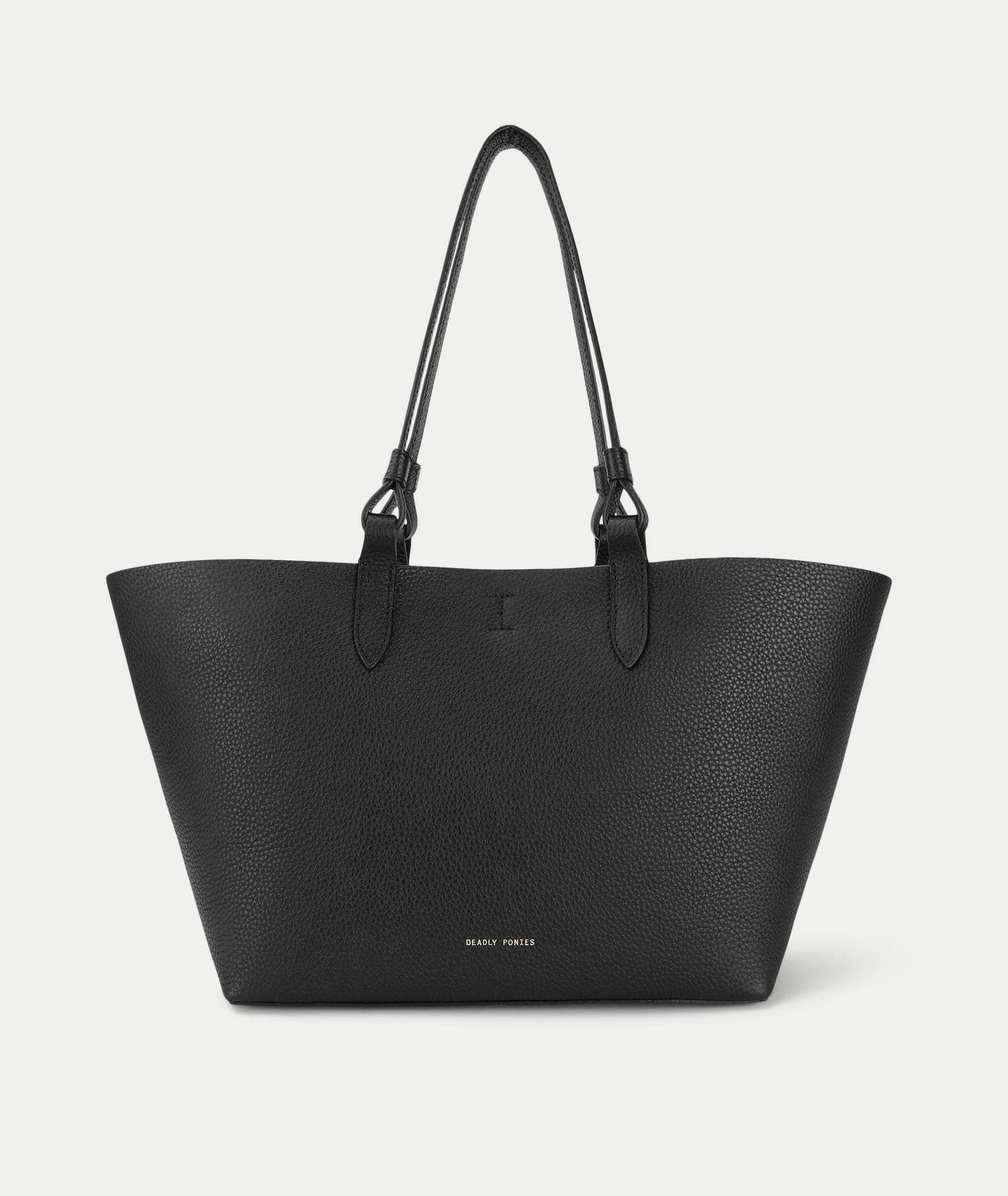 【PORTERNA】Rodney tote bag GUESS Rodney Tote Shoulder Large Bag ZIPPED Black Sf792622