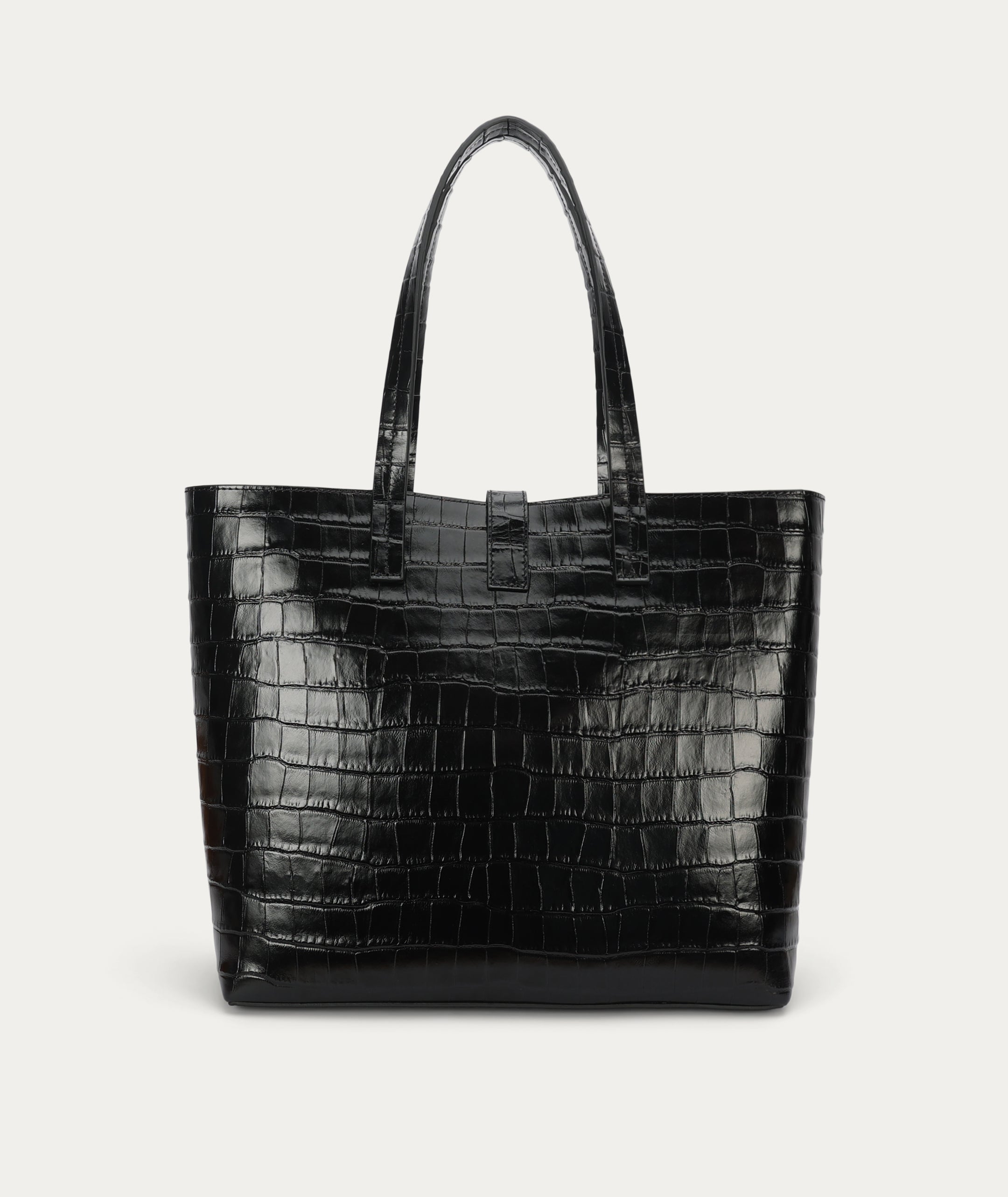 Mr Porter Tote - Black Croc
