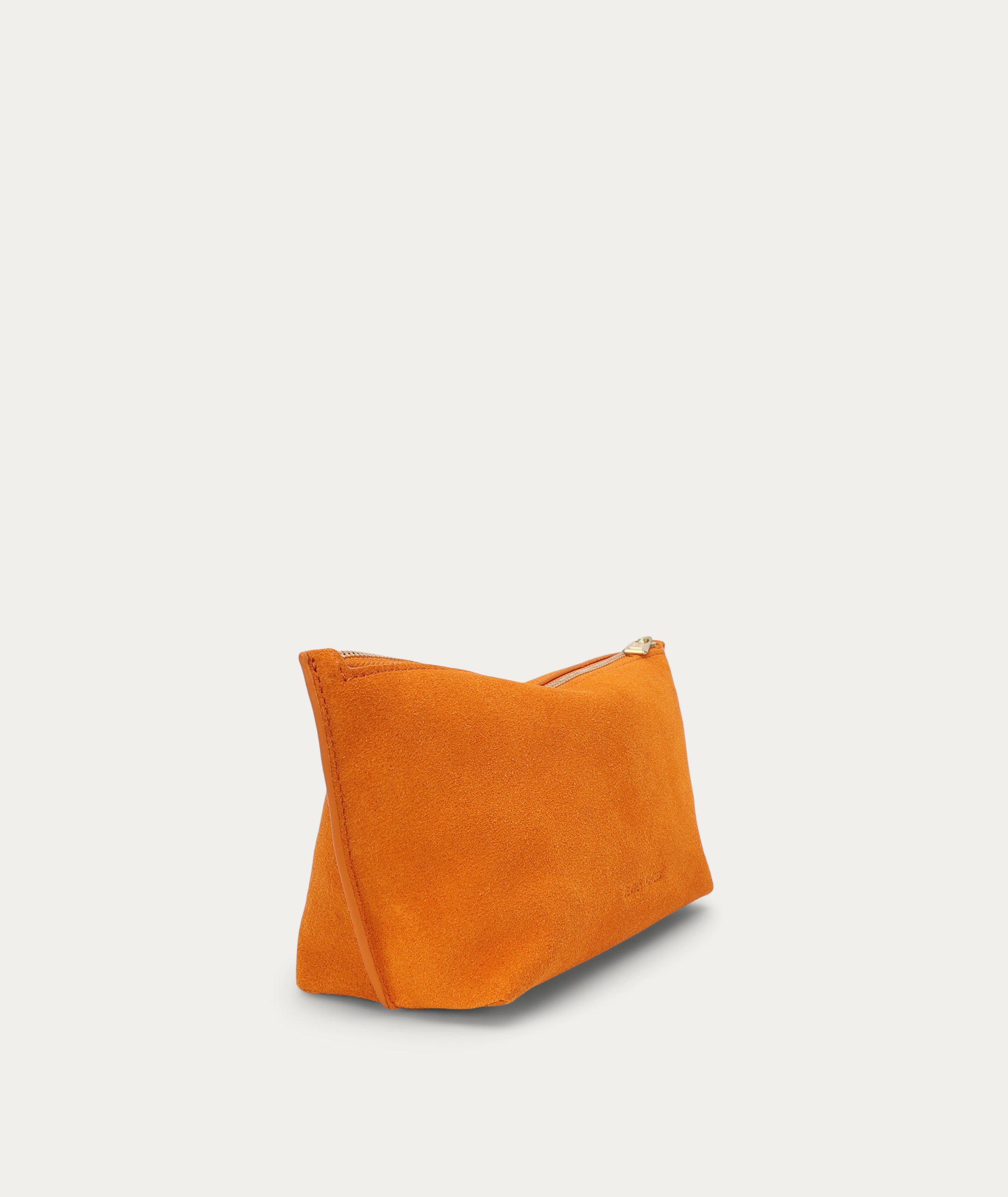 Poucher Grande - Marmalade Suede