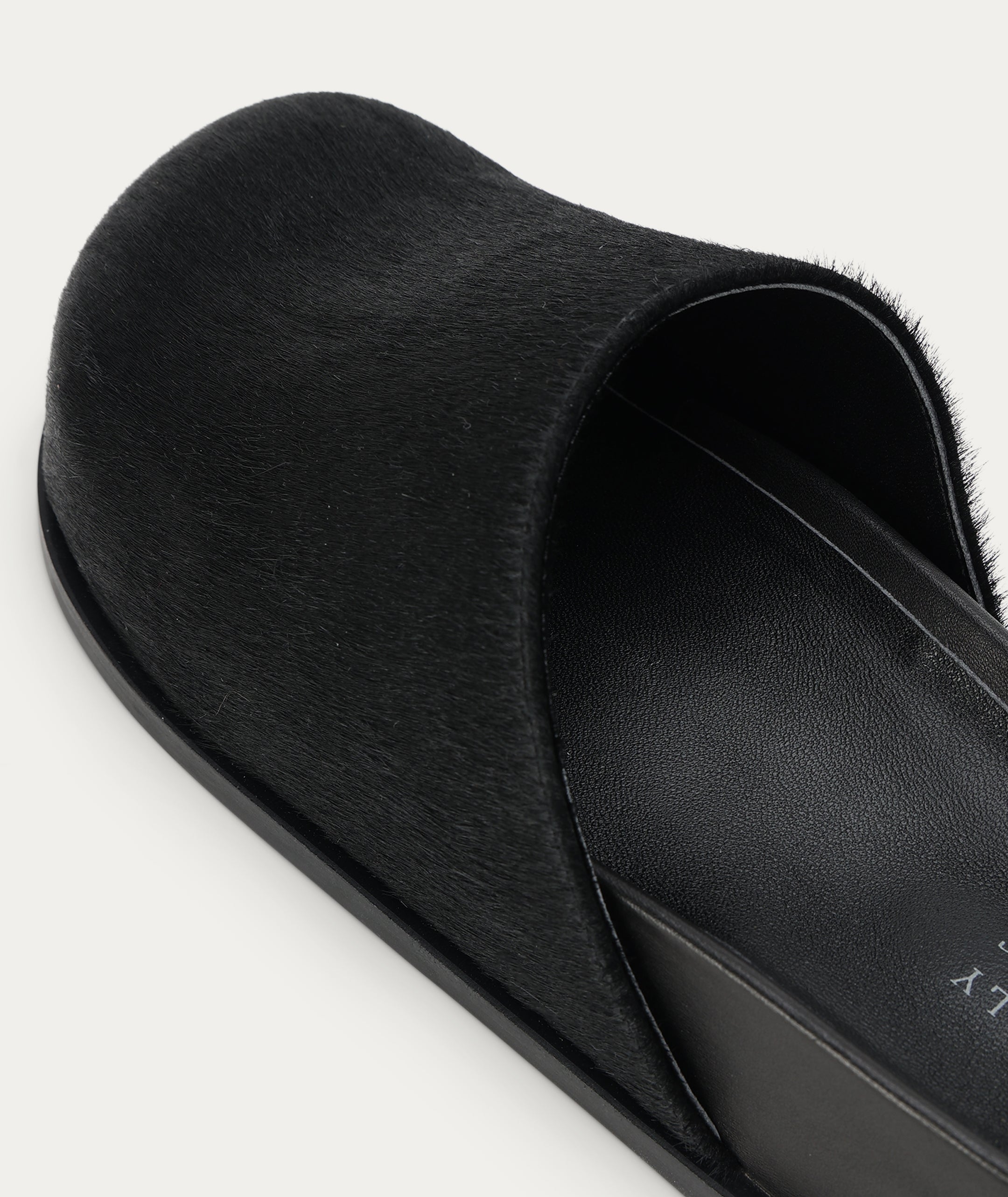 Alastor Slide - Black Calf Hair