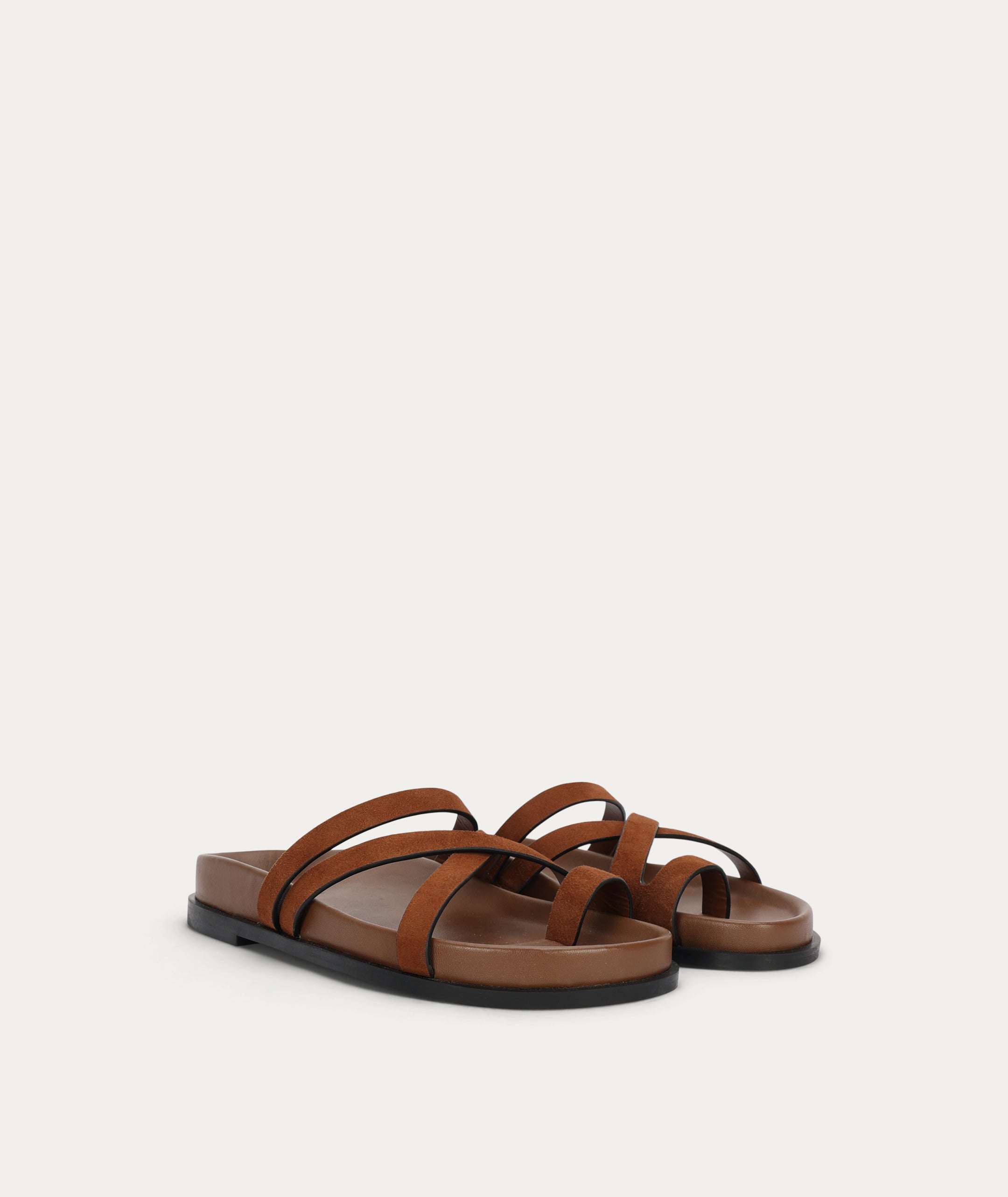 Ariadne Slide - Driftwood Suede
