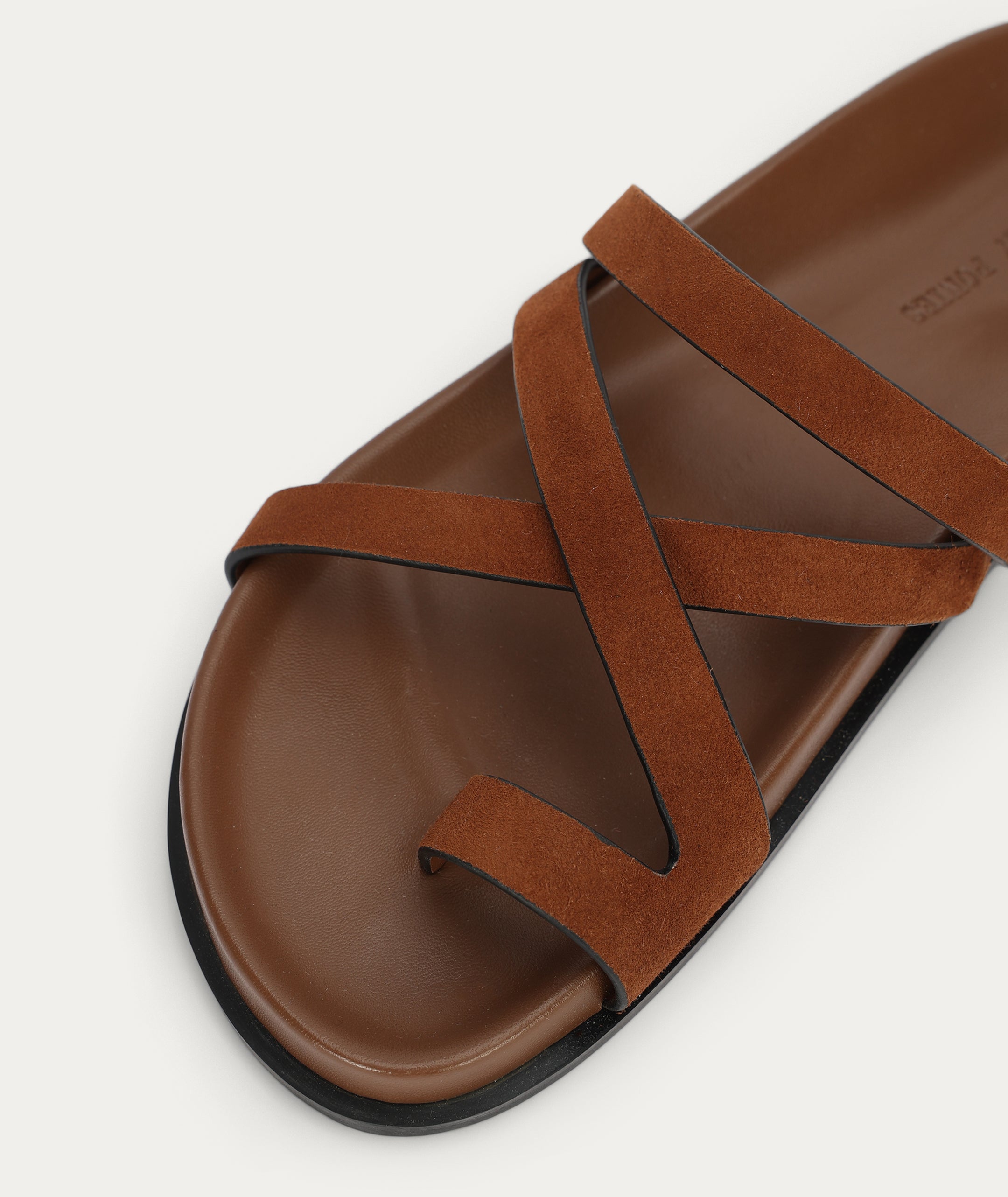 Ariadne Slide - Driftwood Suede