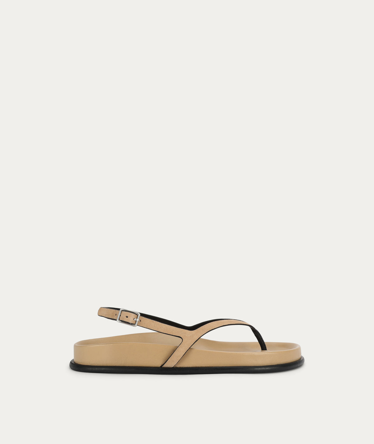 Artemis Sandal - Oat Suede