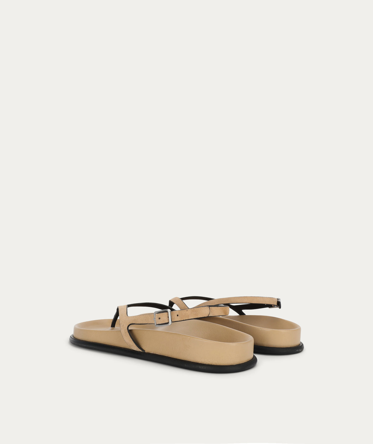 Artemis Sandal - Oat Suede
