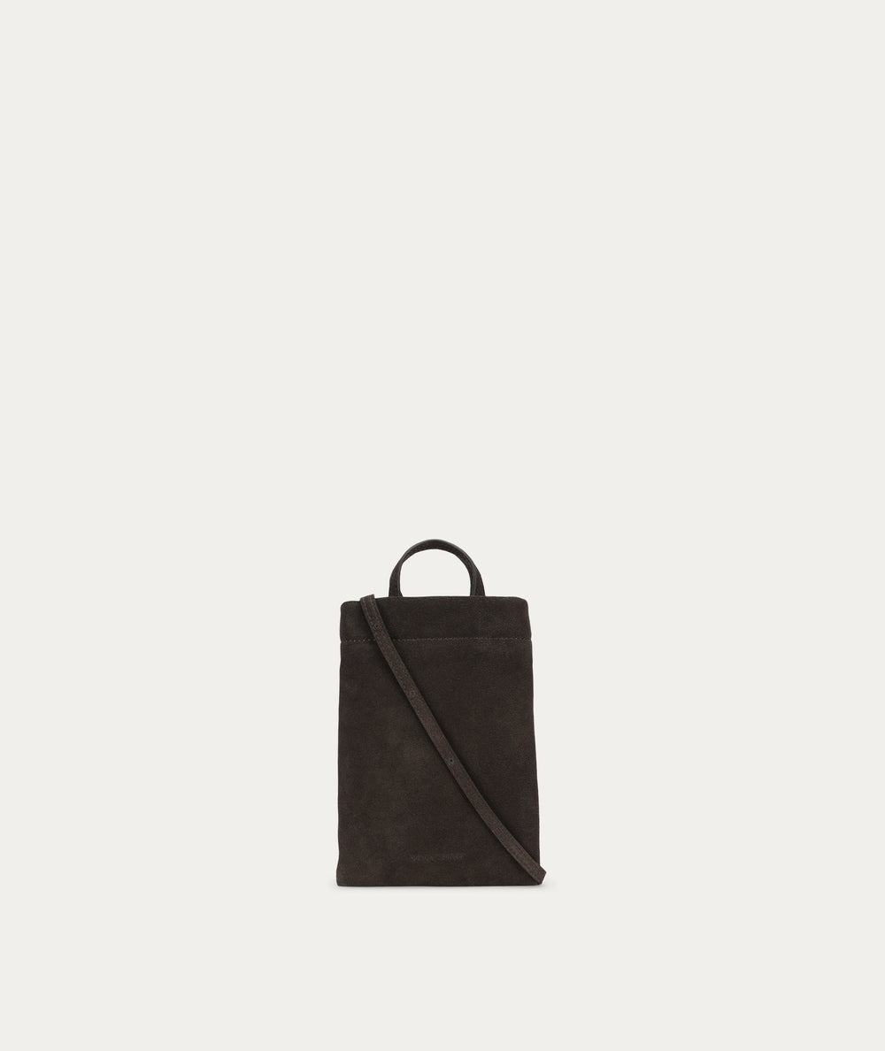 Bandit Phone Pouch - Asphalt Suede