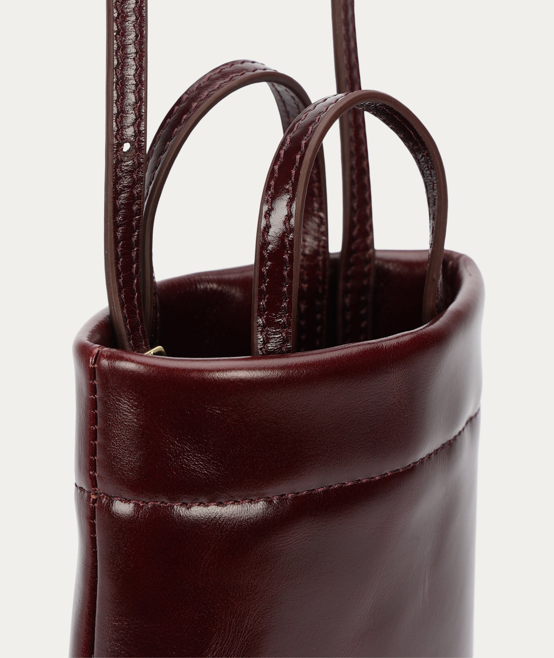 Bandit Phone Pouch - Dark Cherry Gloss