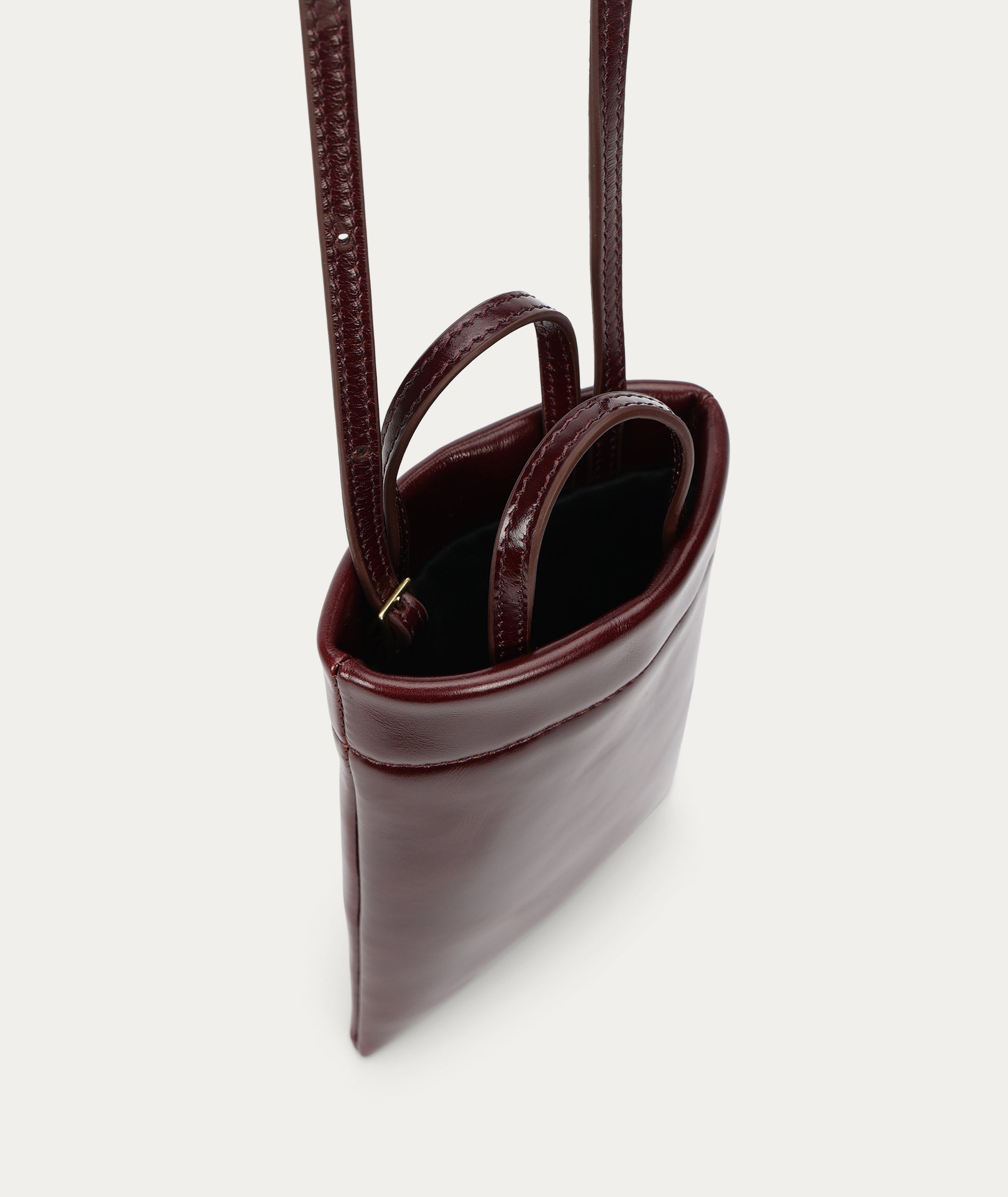 Bandit Phone Pouch - Dark Cherry Gloss
