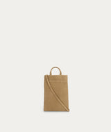 Bandit Phone Pouch - Oat Suede