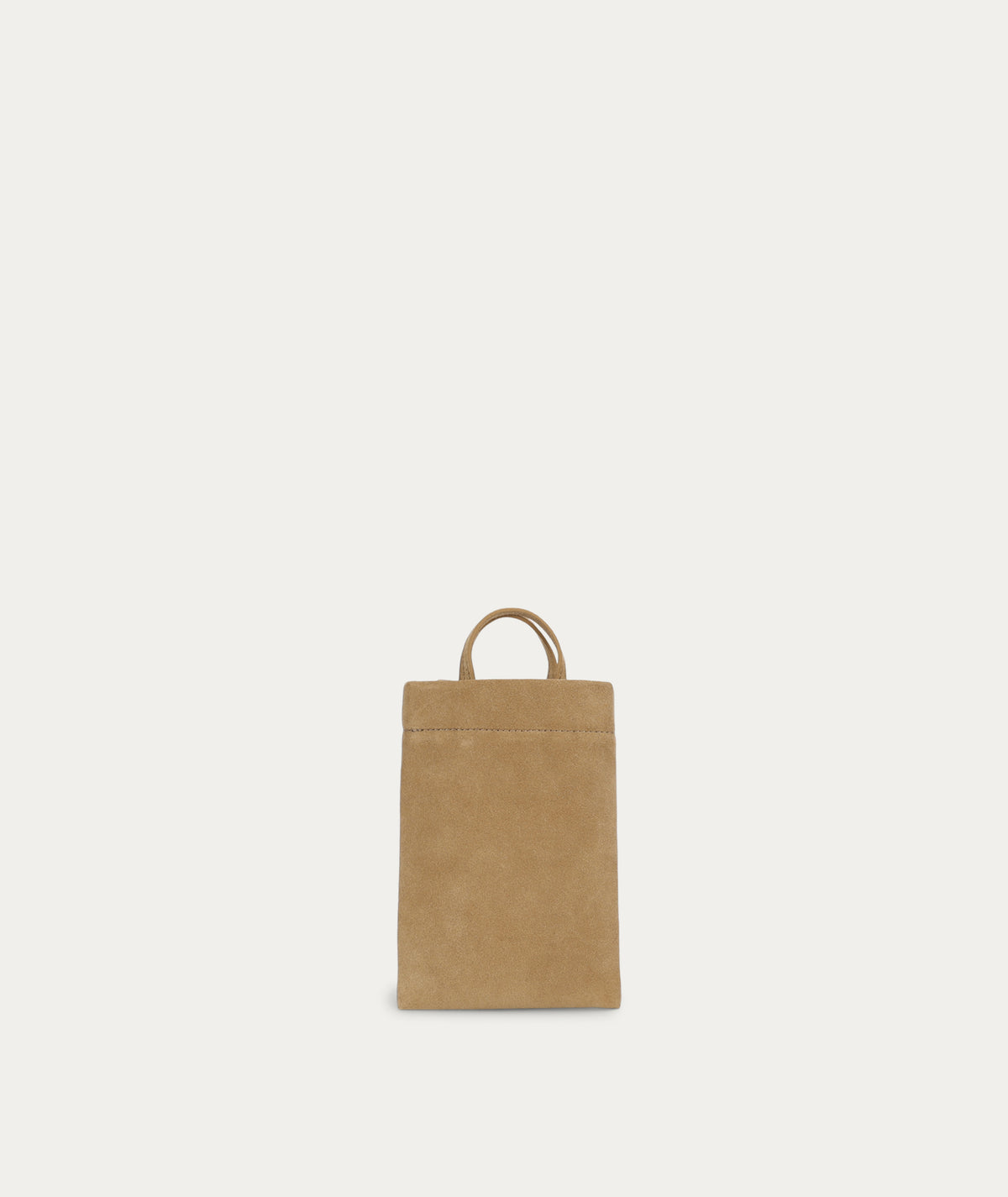 Bandit Phone Pouch - Oat Suede