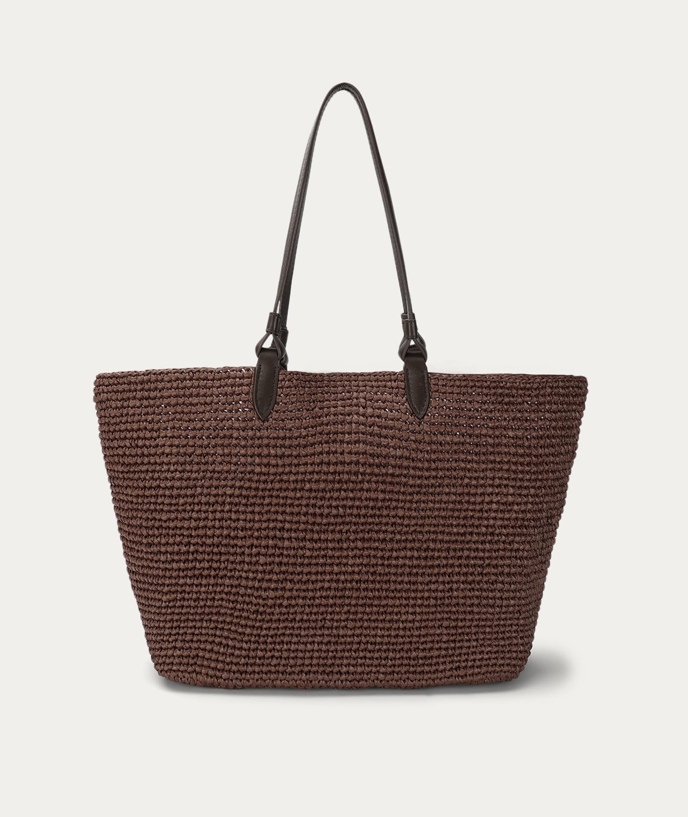 Mr Bandit Tote - Mud Raffia Rush