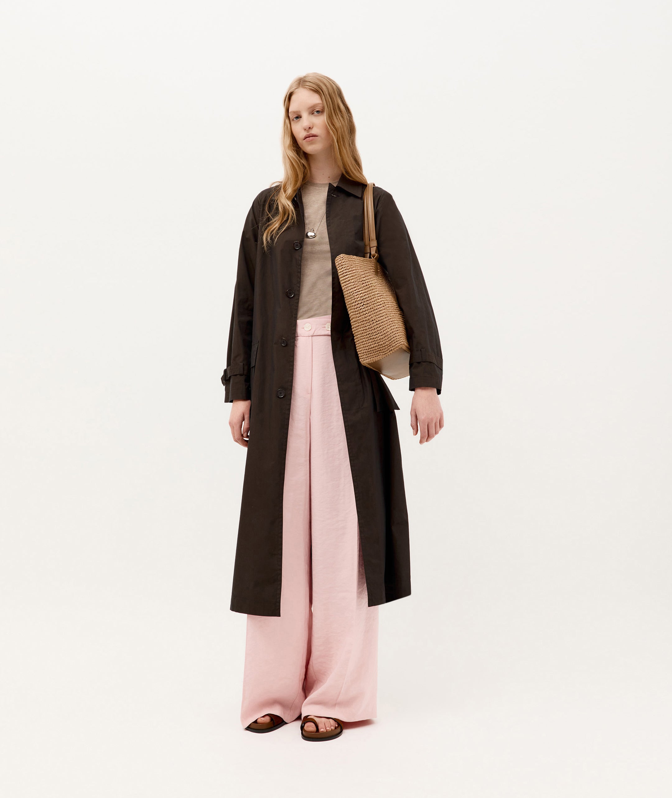 Mr Bandit Tote - Natural Raffia