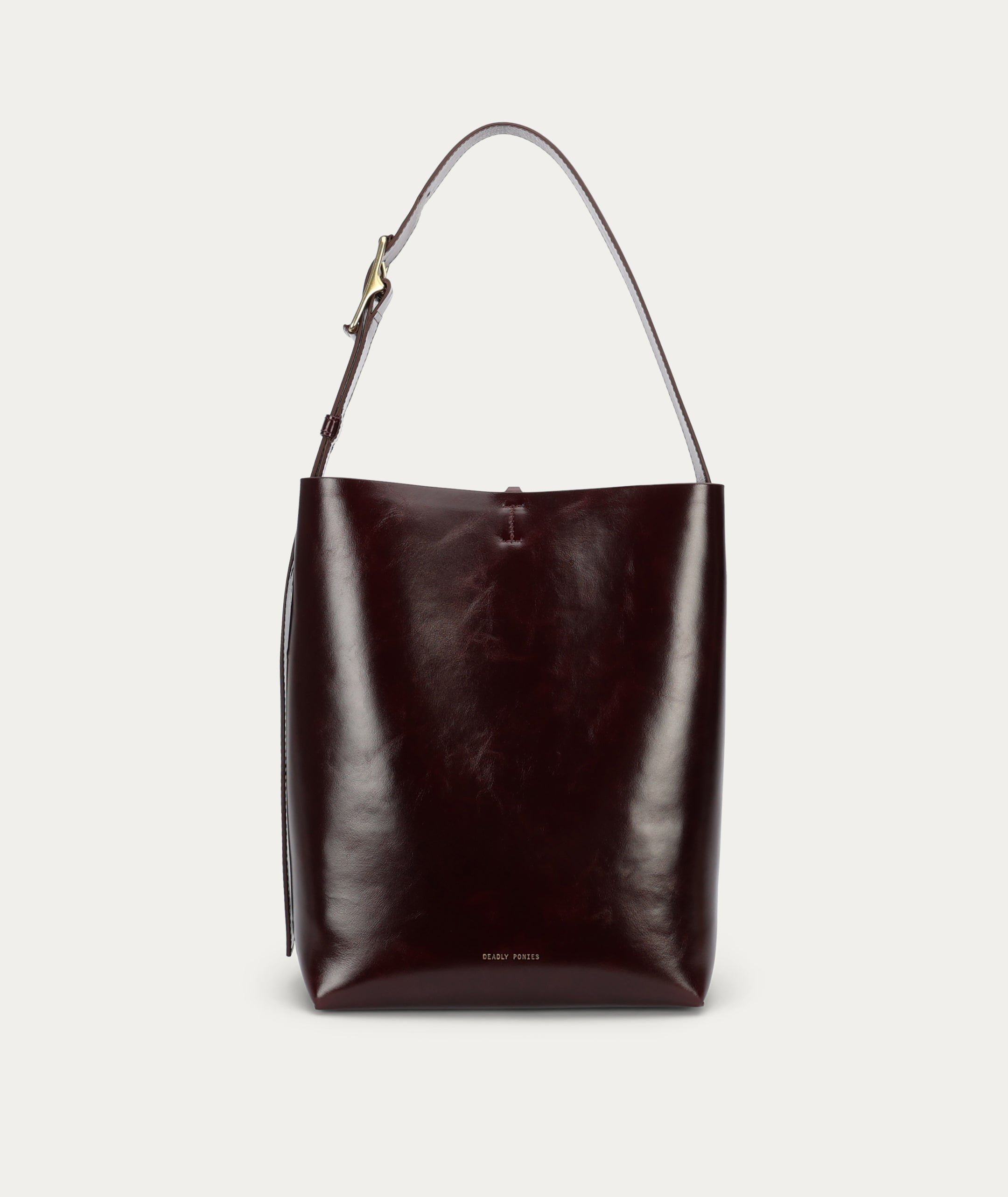 Bellboy Tote - Dark Cherry Gloss