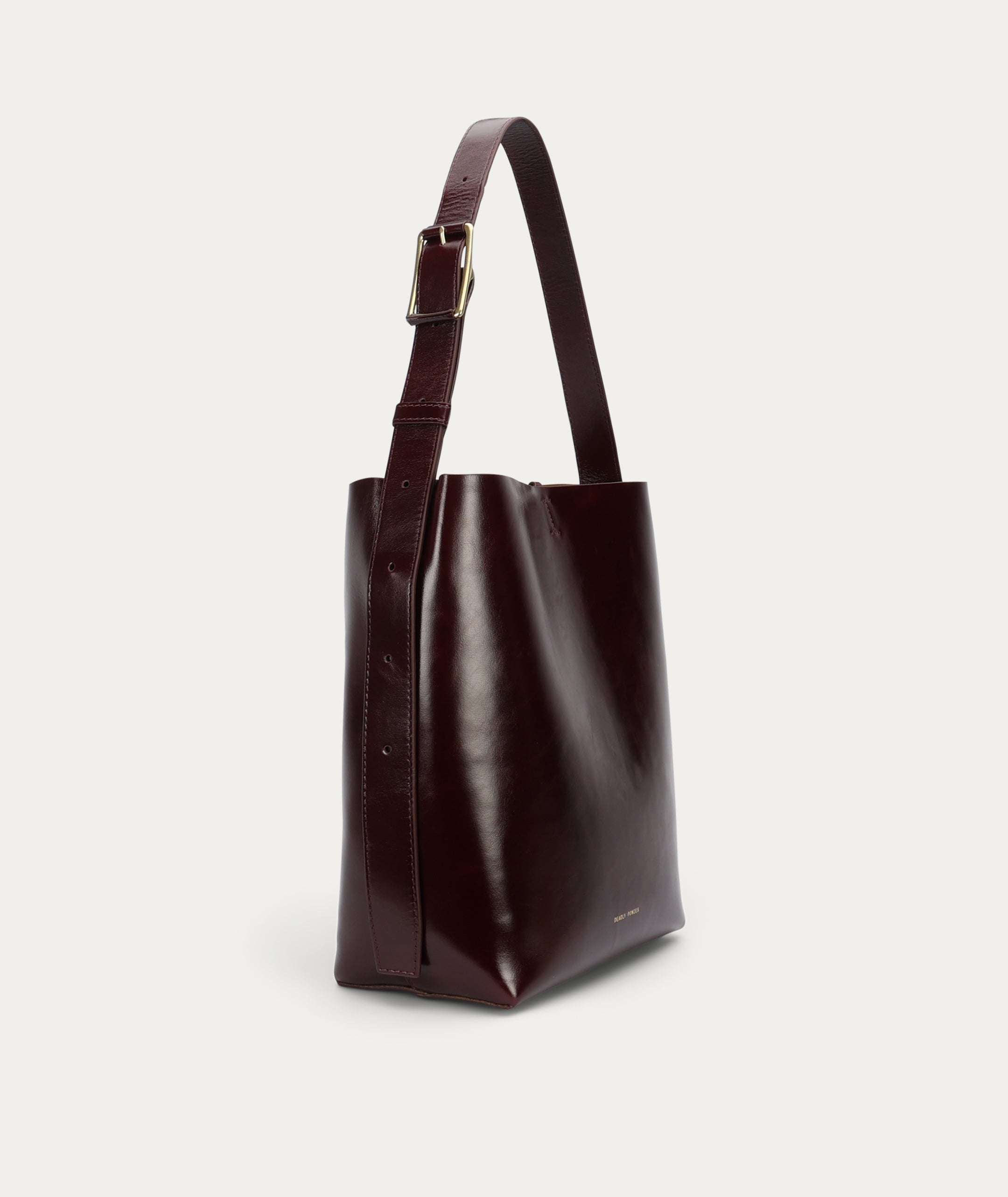 Bellboy Tote - Dark Cherry Gloss