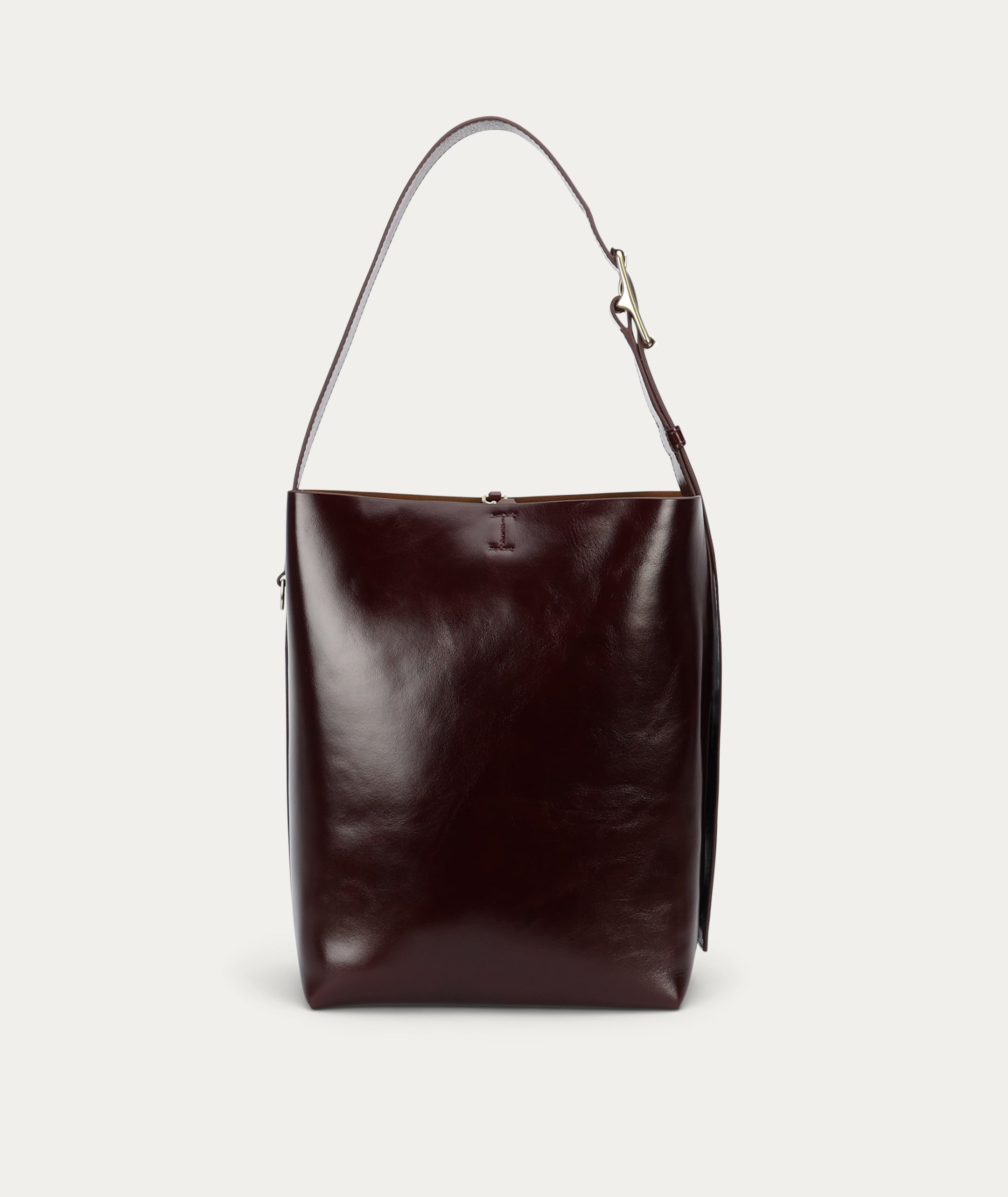 Bellboy Tote - Dark Cherry Gloss