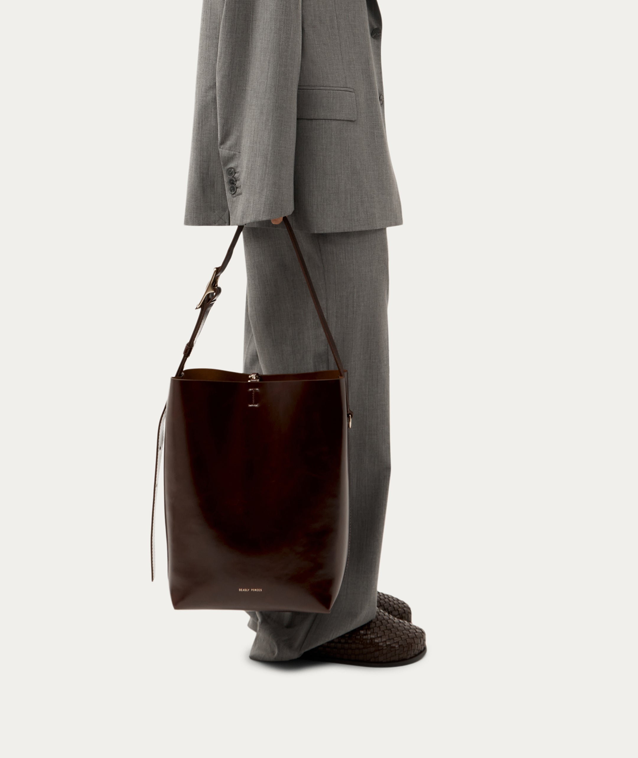 Bellboy Tote - Dark Cherry Gloss