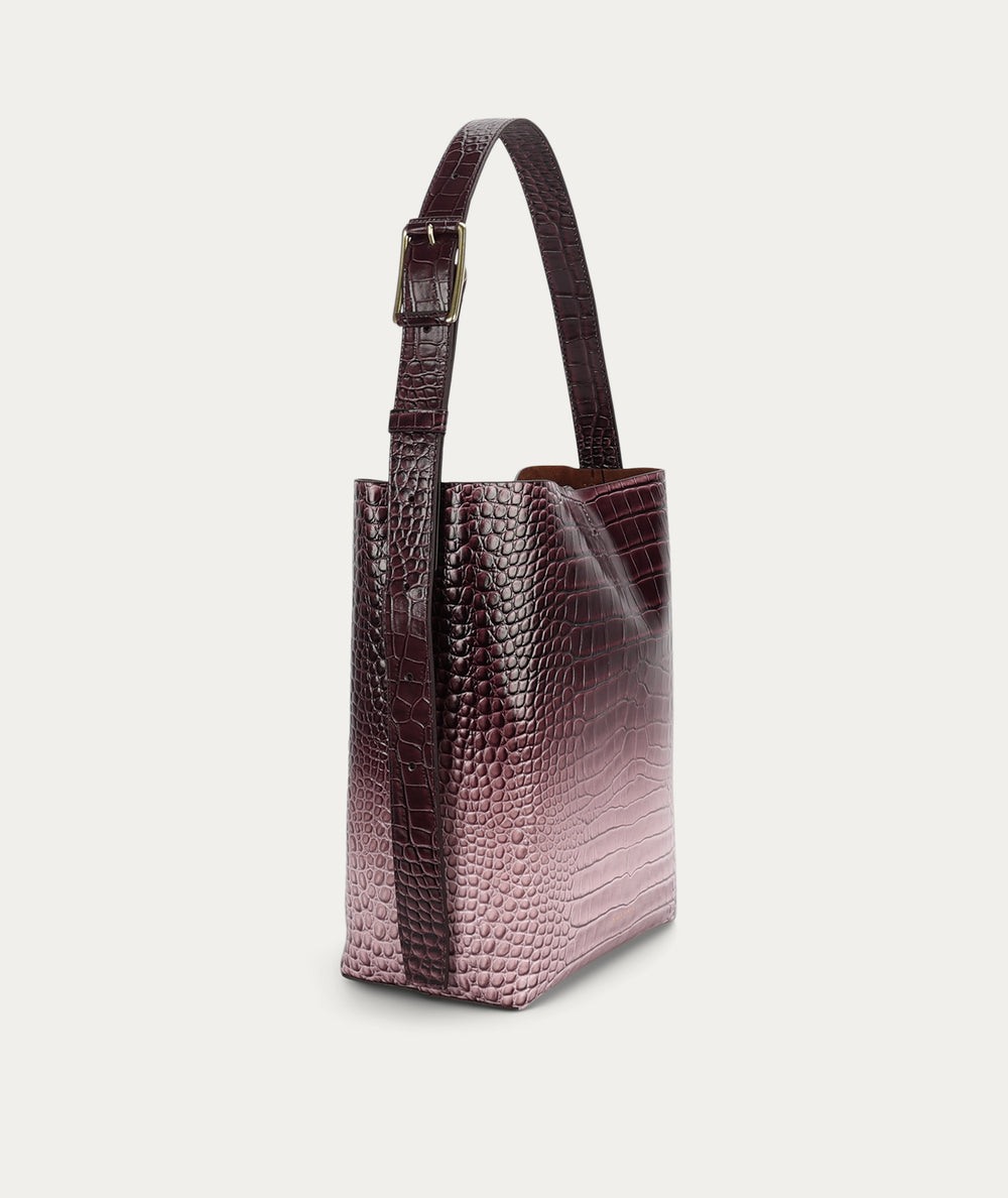 Bellboy Tote - Eclipse Croc