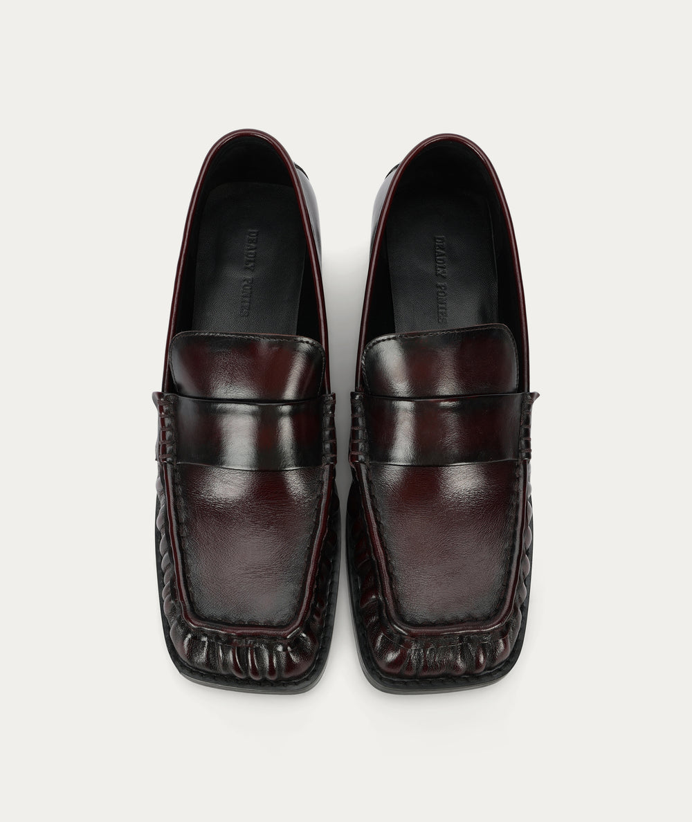 Butterfield Loafer - Dark Cherry Burnish