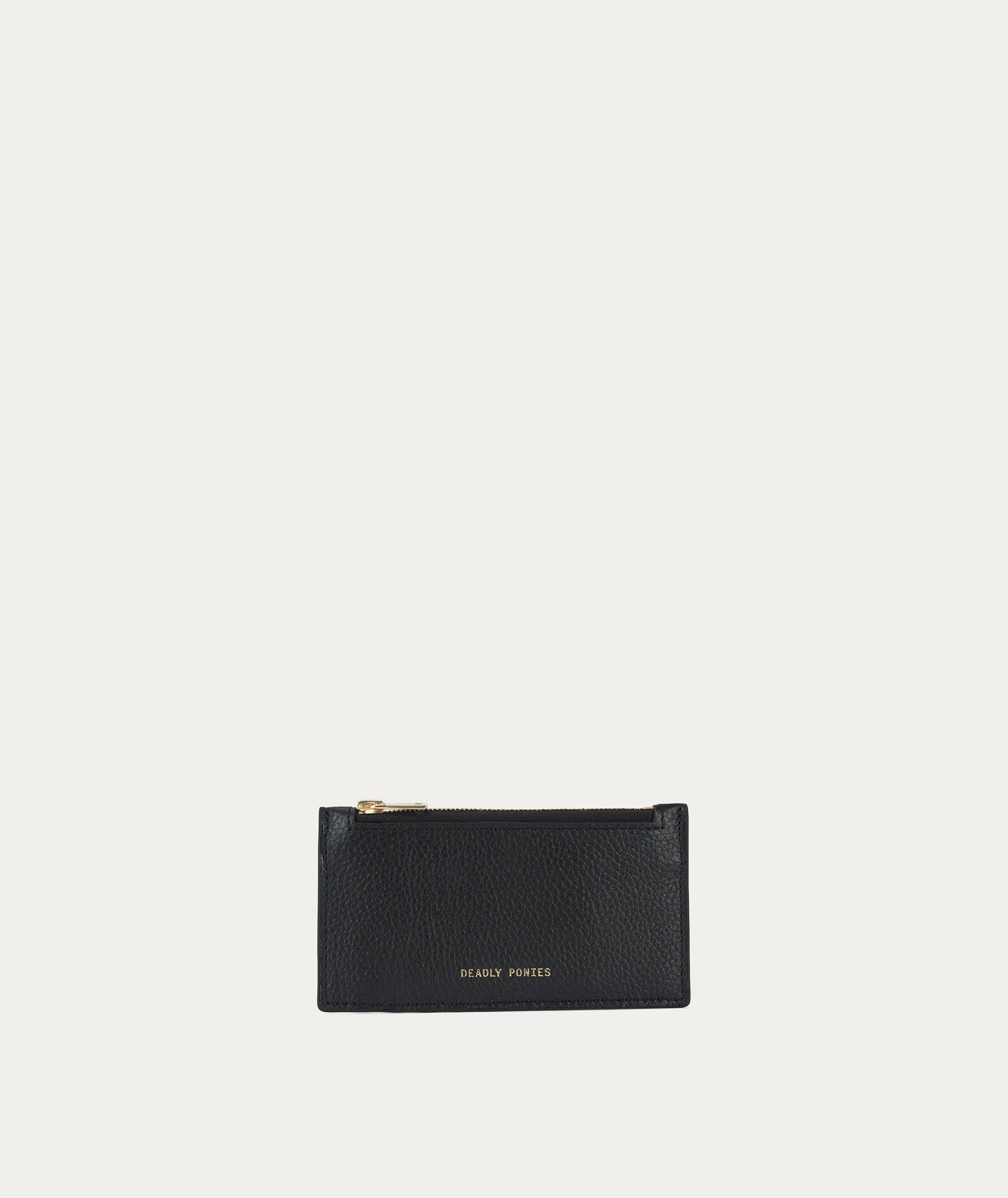 Zorro Briefcase - Black/Brass – Deadly Ponies