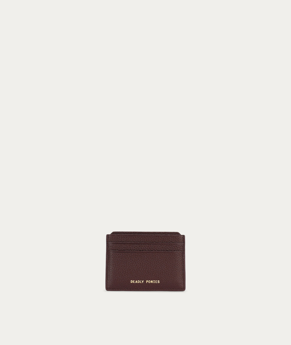 Card Sleeve - Dark Cherry