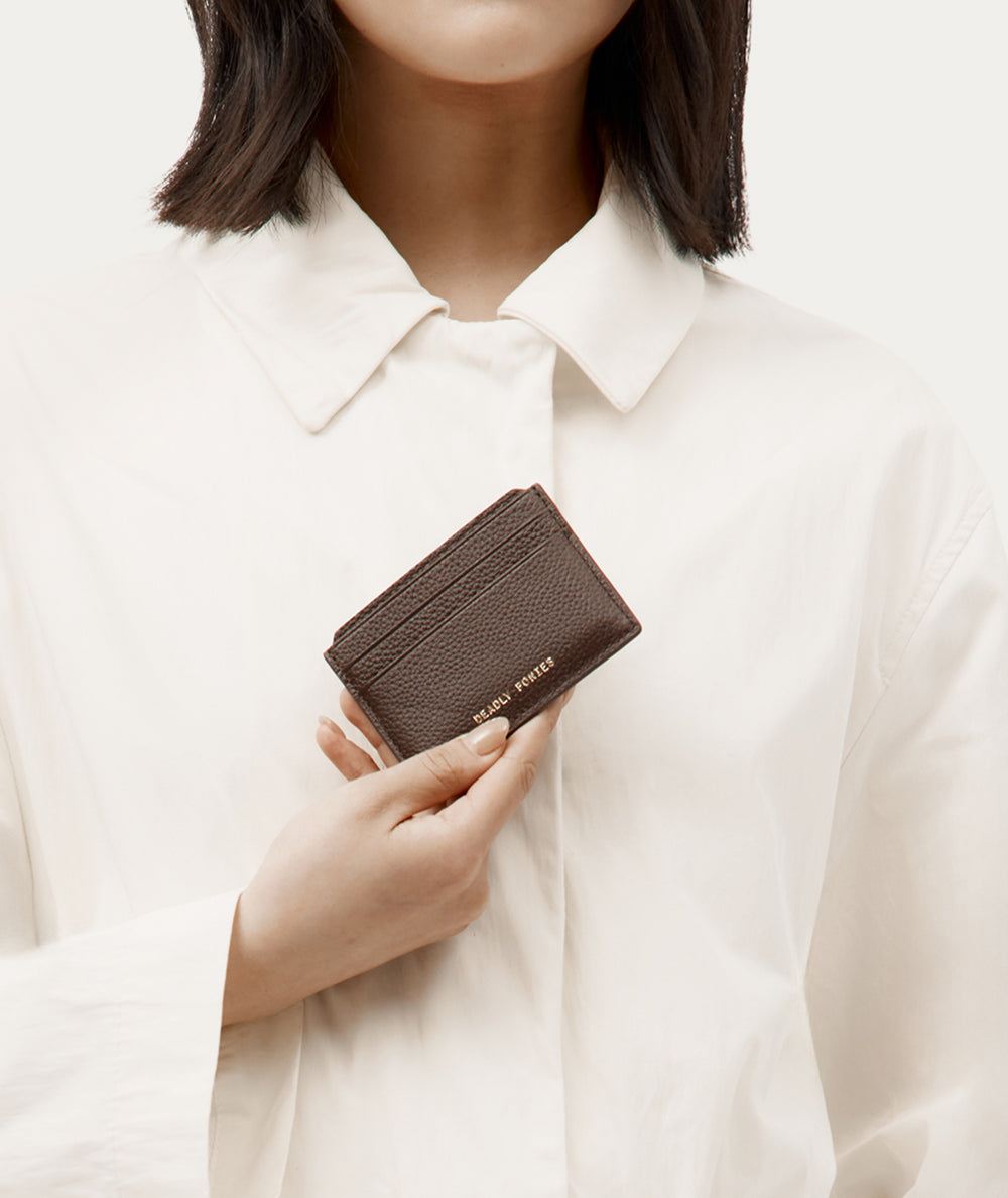 Card Sleeve - Dark Cherry