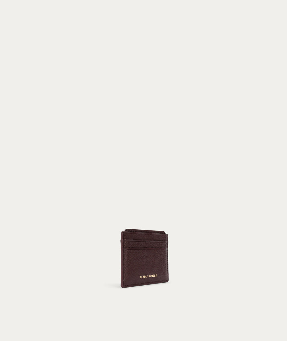 Card Sleeve - Dark Cherry