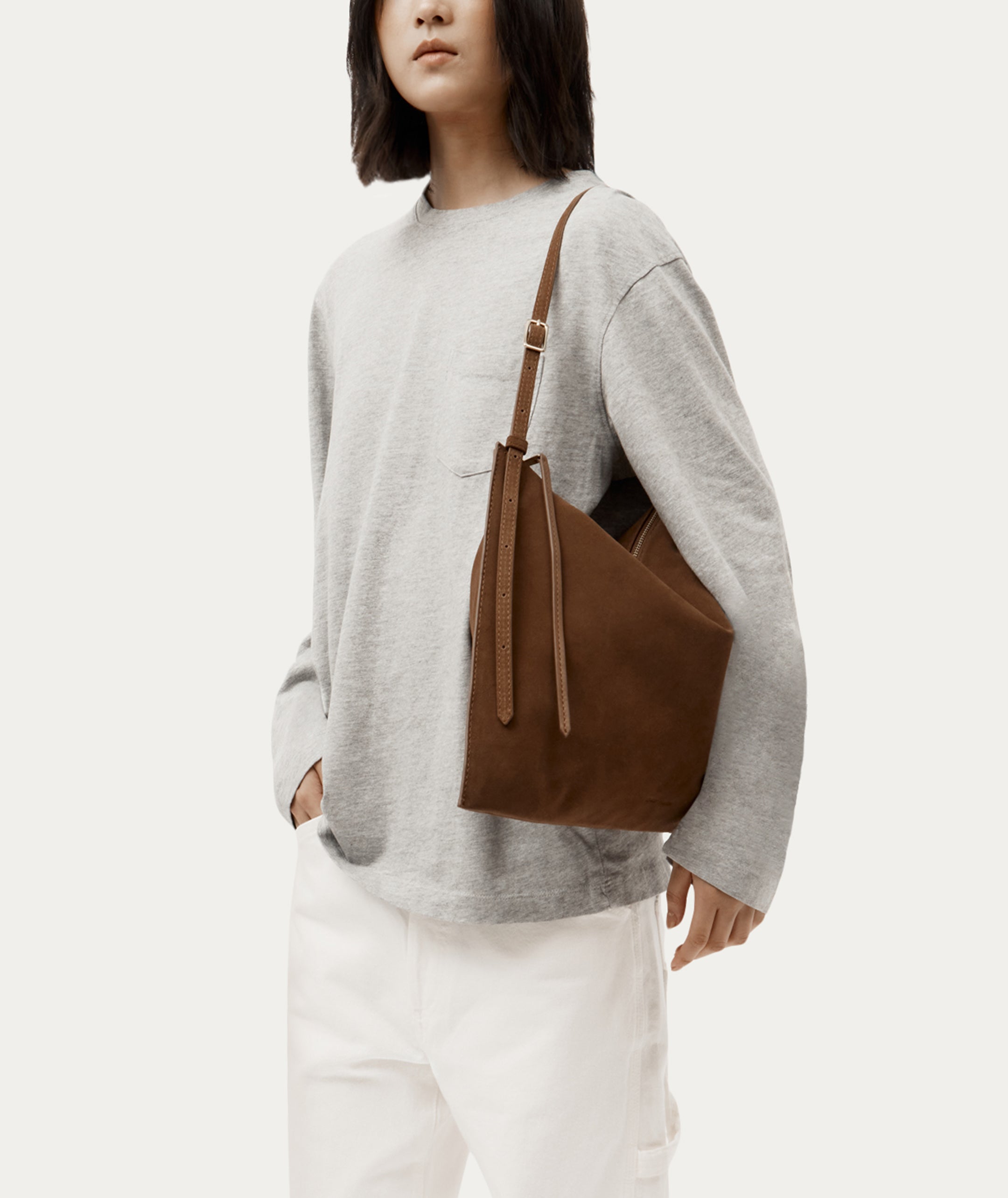 Chopalopagus Bag - Hazel Suede