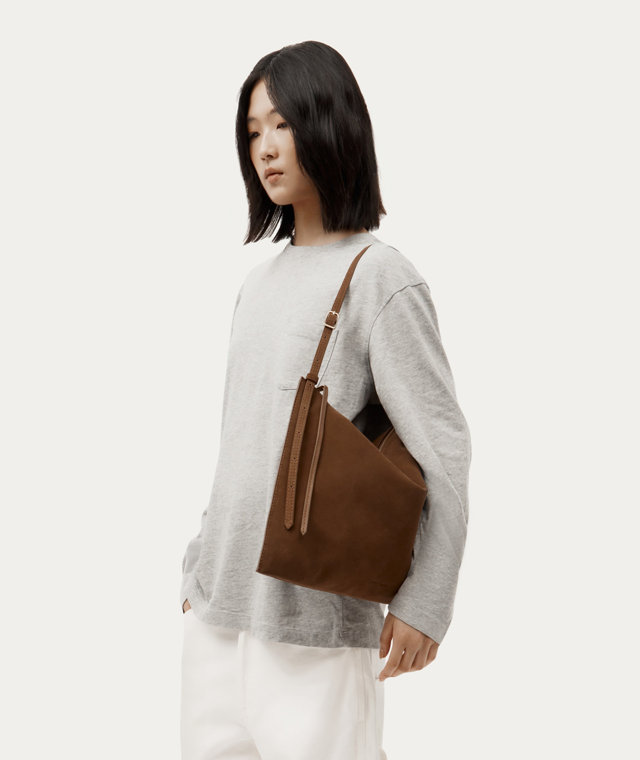 Chopalopagus Bag - Hazel Suede