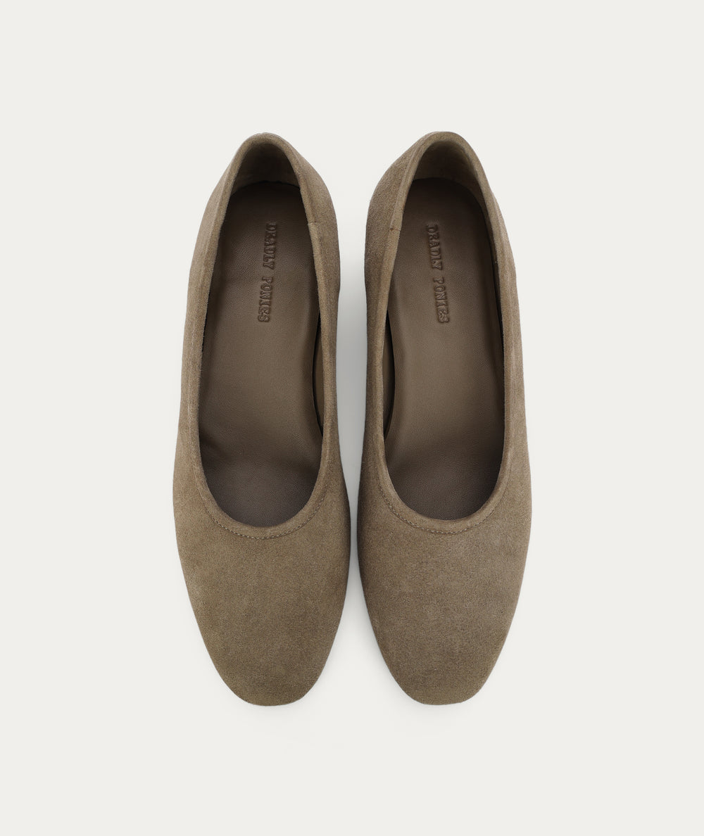 Cinch Pump - Dune Suede