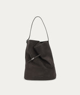 Clippity Tote - Asphalt Suede