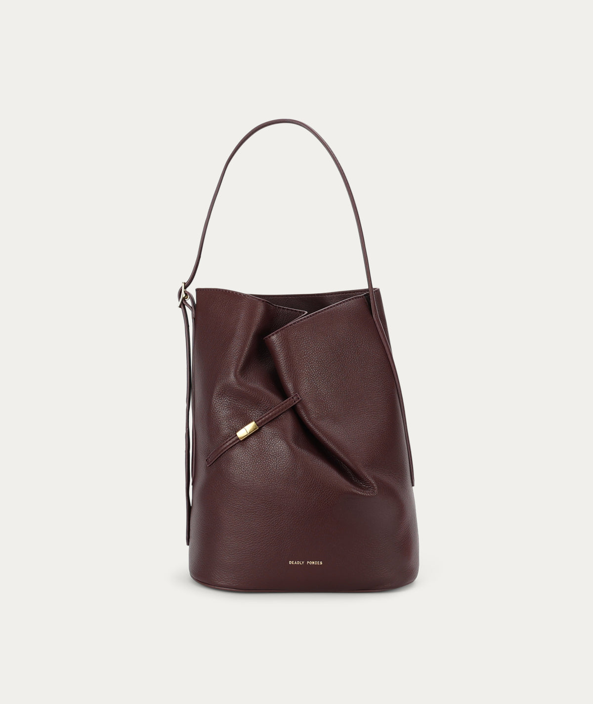 Clippity Tote - Dark Cherry