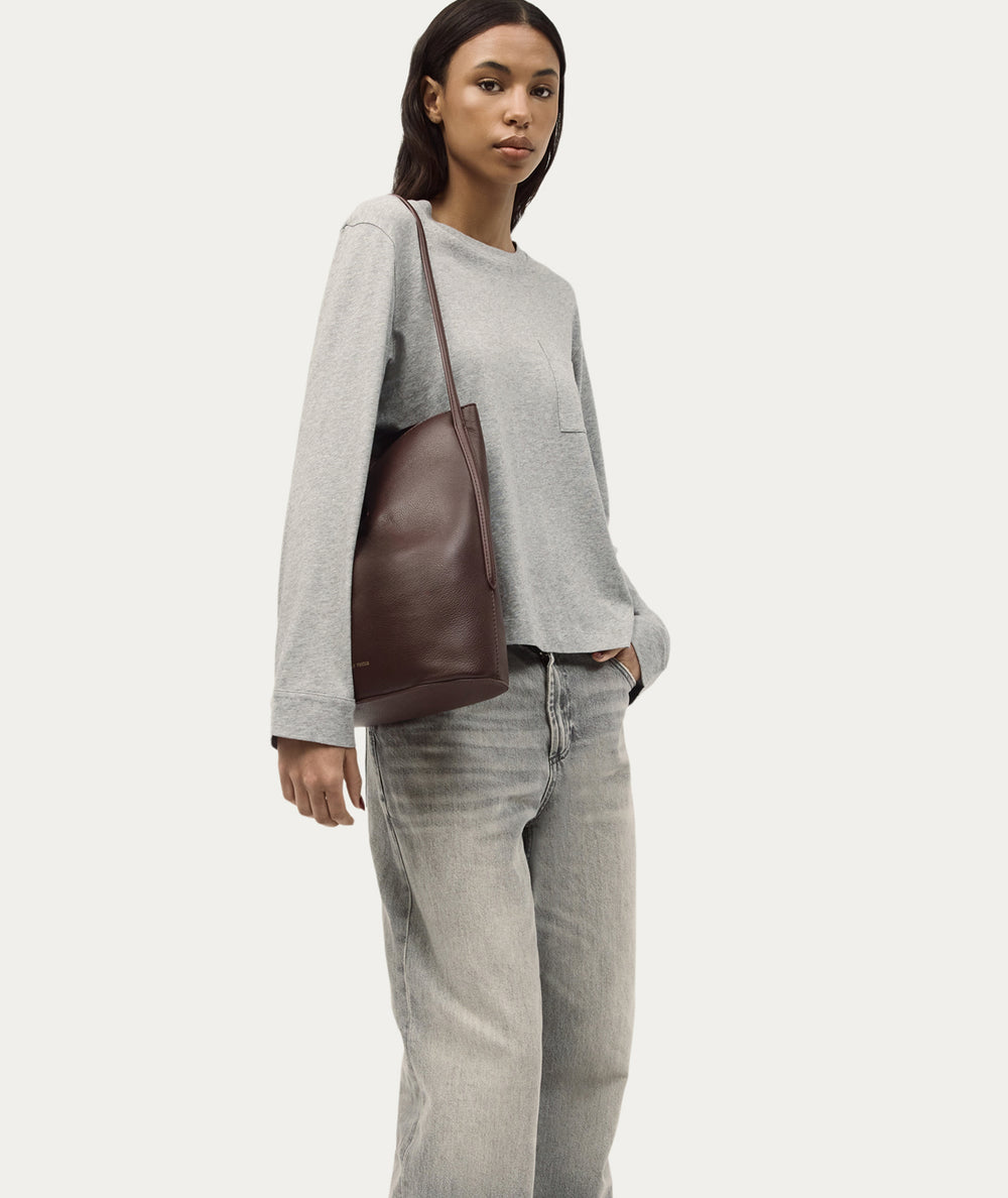 Clippity Tote - Dark Cherry