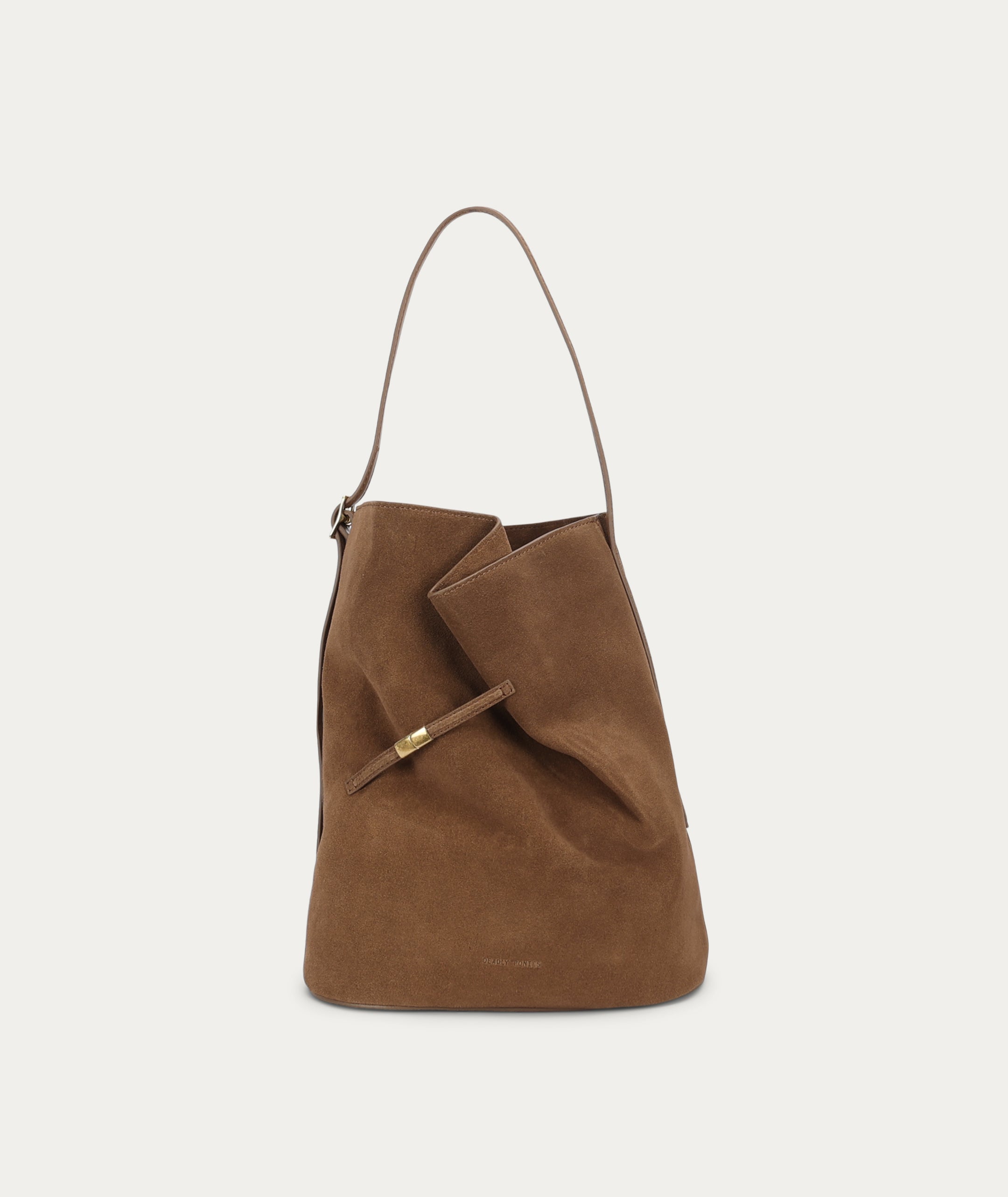 Clippity Tote - Hazel Suede