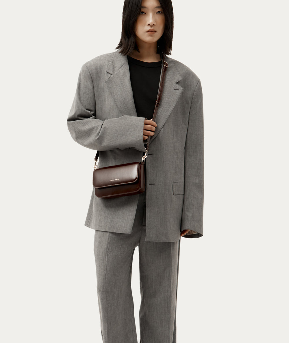 D Rex Clutch - Dark Cherry Gloss