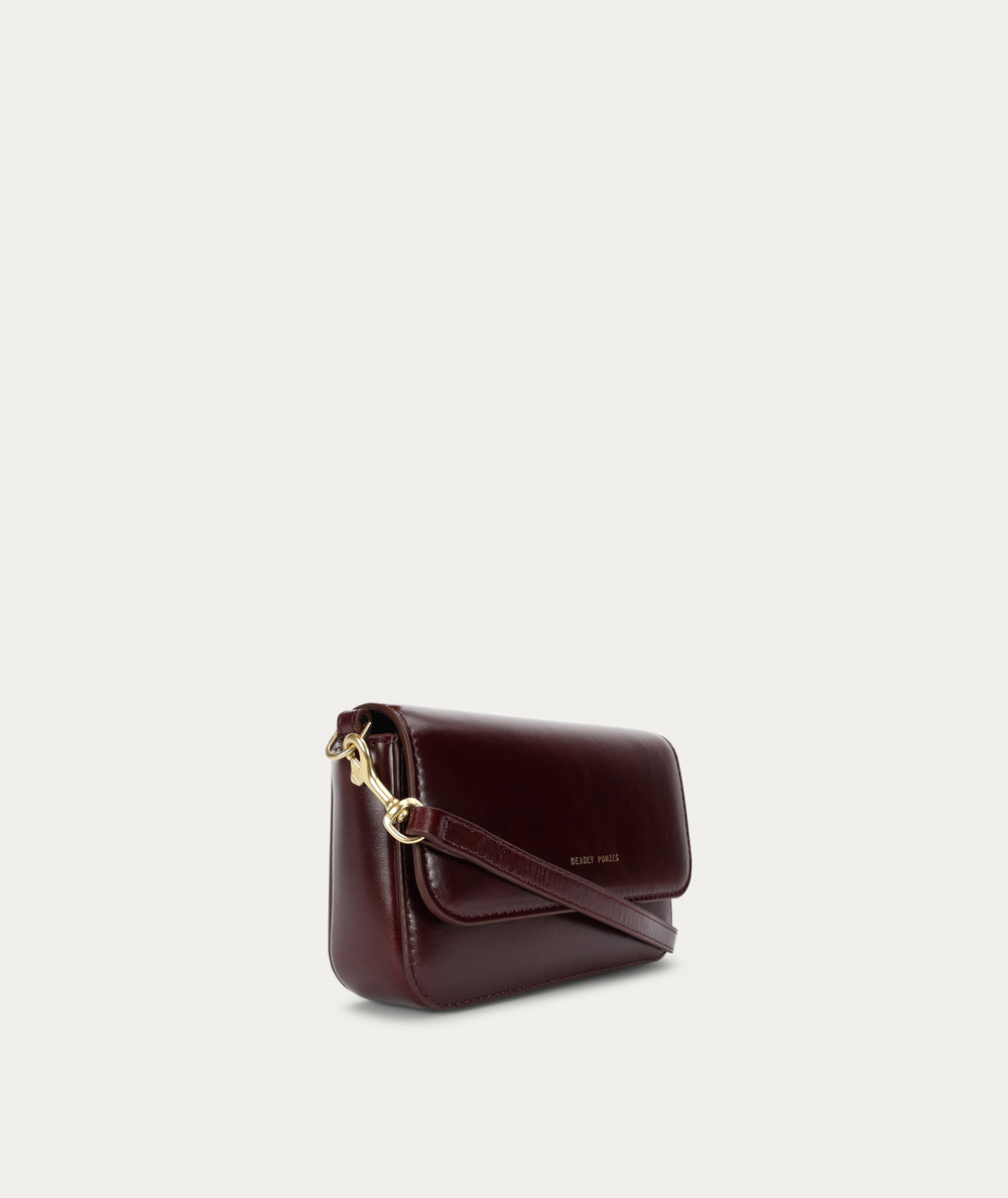 D Rex Clutch - Dark Cherry Gloss