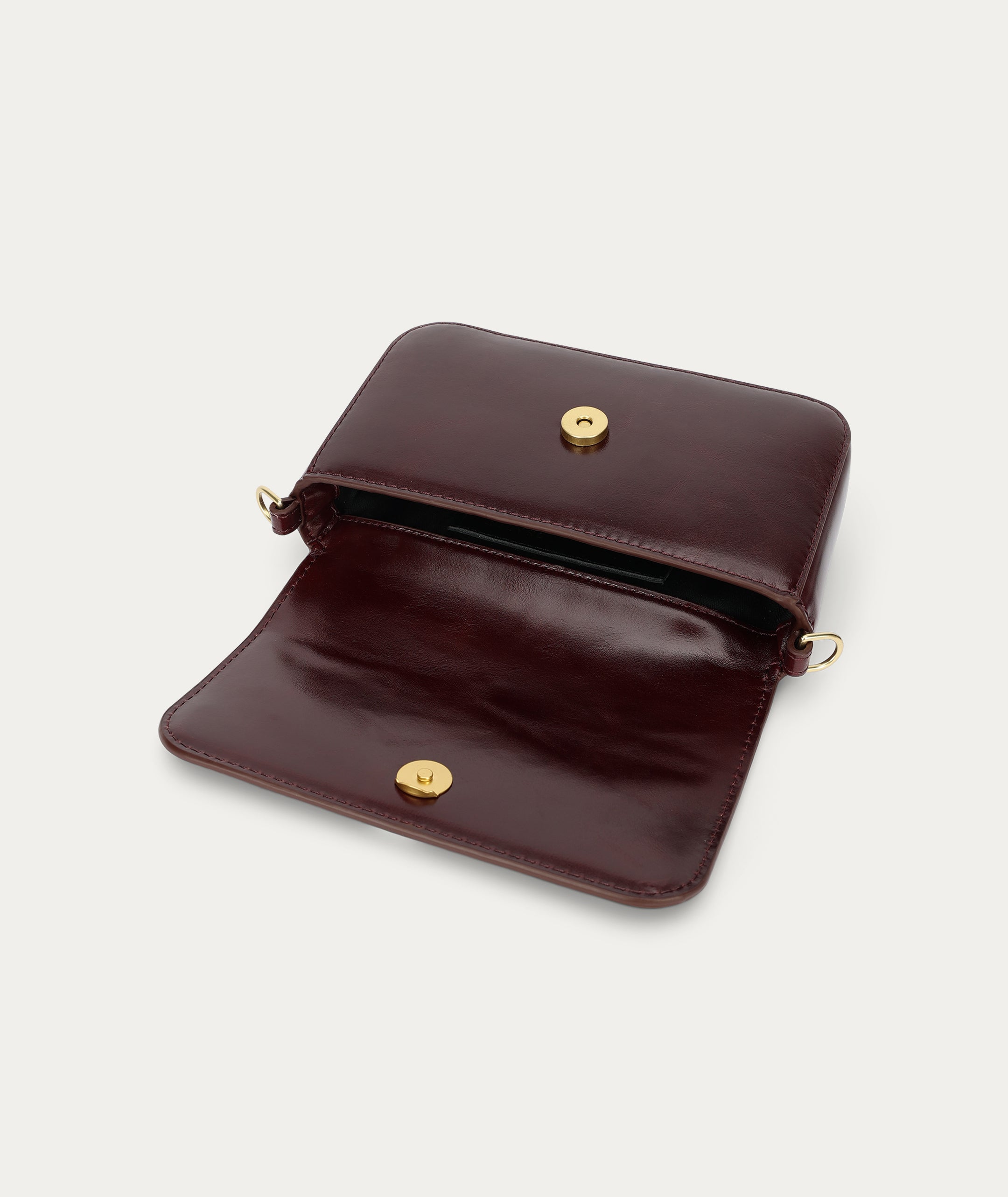 D Rex Clutch - Dark Cherry Gloss