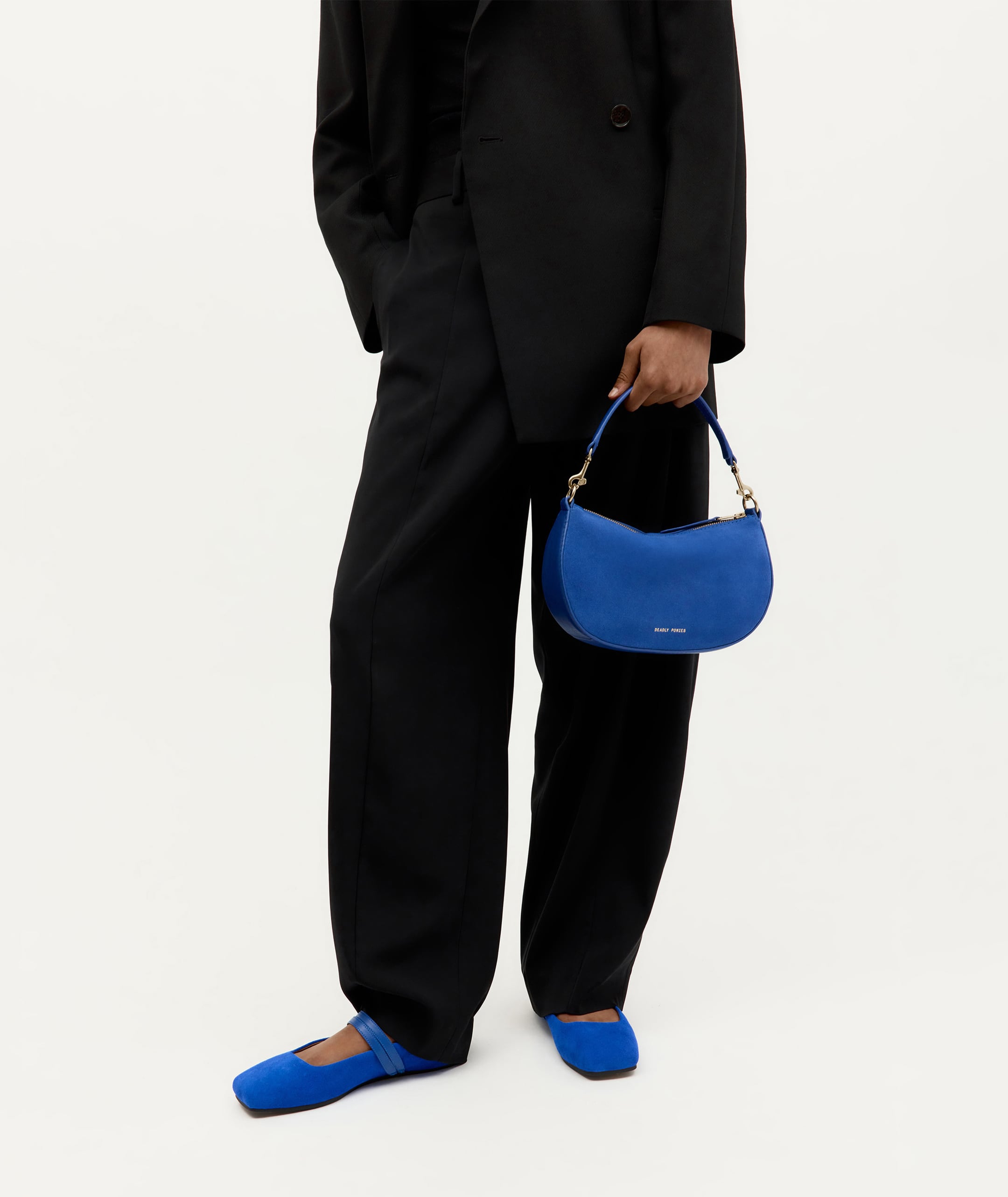 Diomedes Flat - Ballpoint Suede