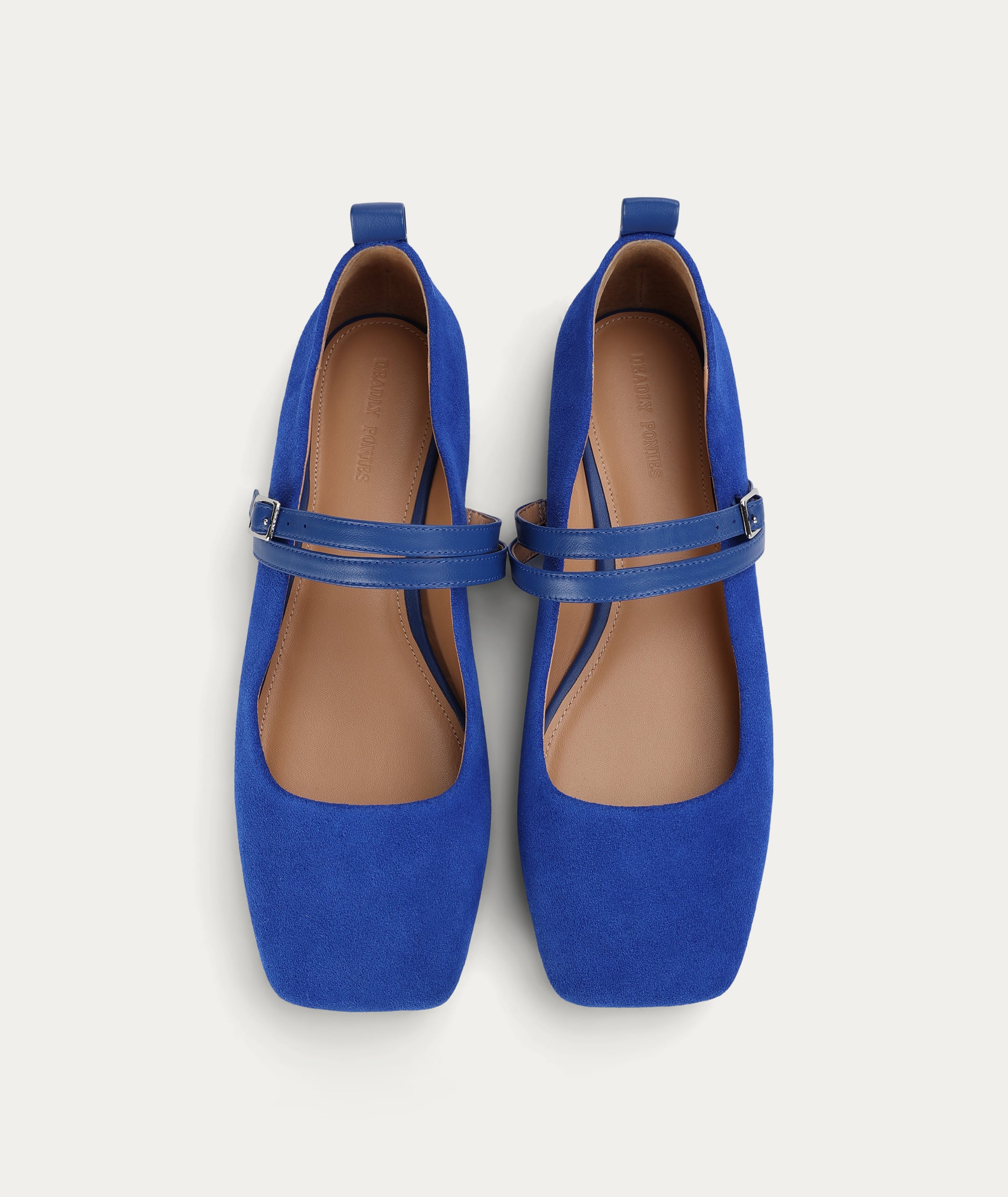 Diomedes Flat - Ballpoint Suede