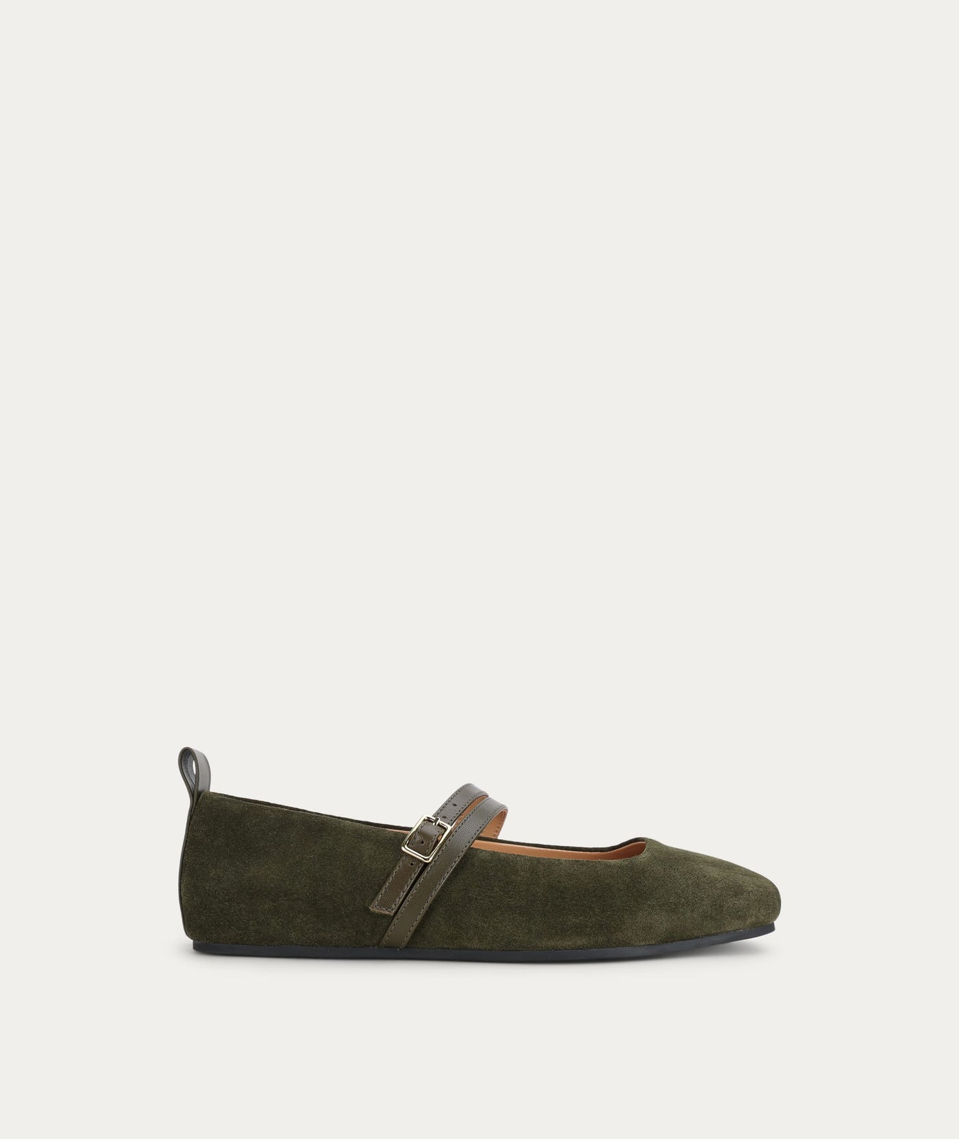 Diomedes Flat - Kale Suede