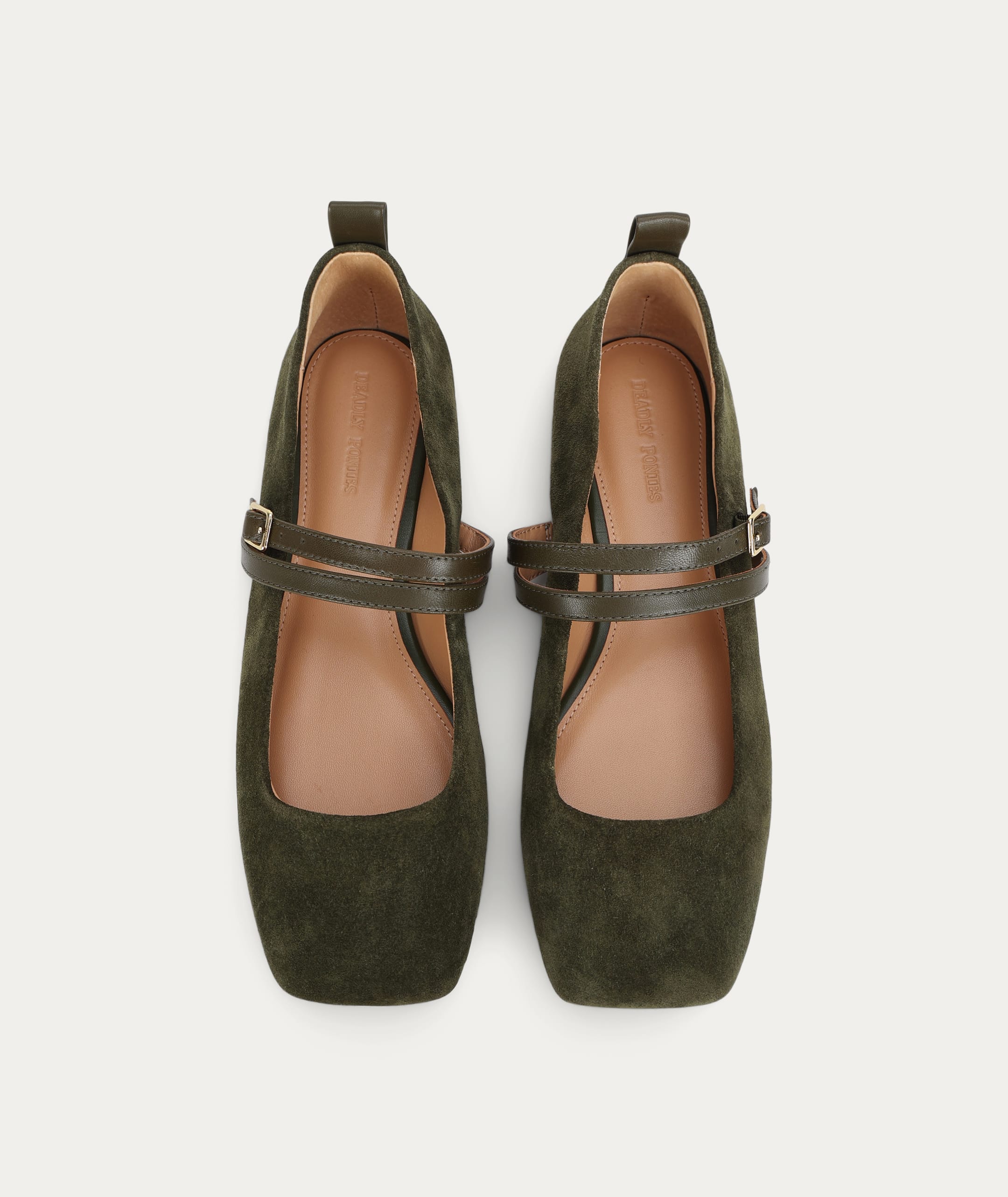 Diomedes Flat - Kale Suede