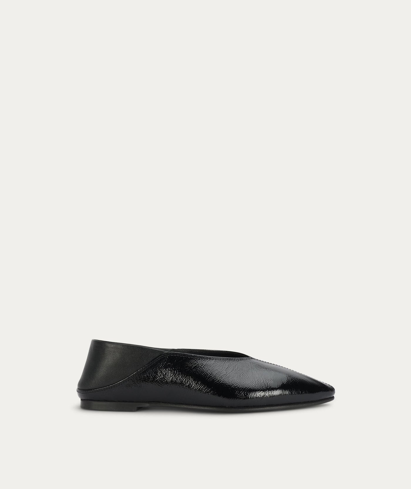 Epona Flat - Black Patent