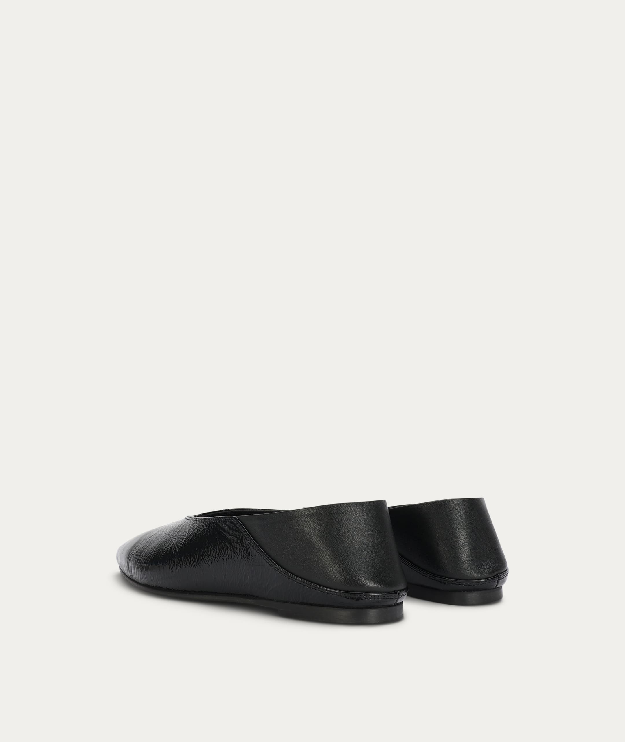 Epona Flat - Black Patent