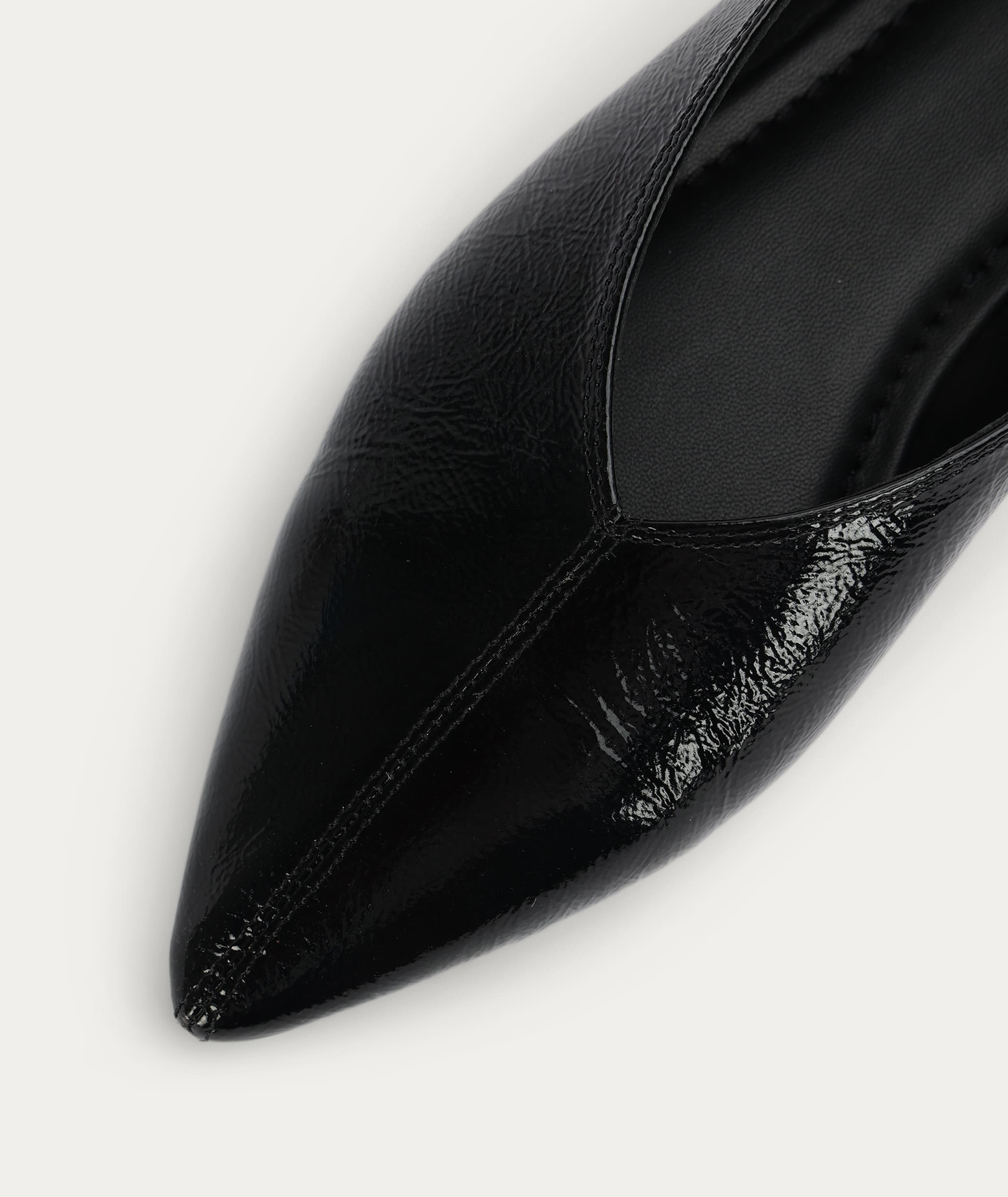 Epona Flat - Black Patent