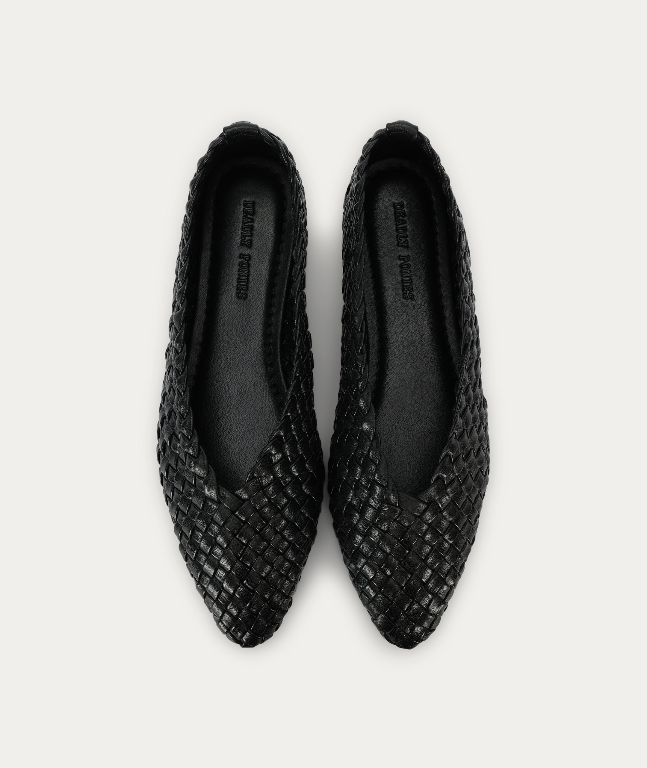 Epona Flat - Black Woven