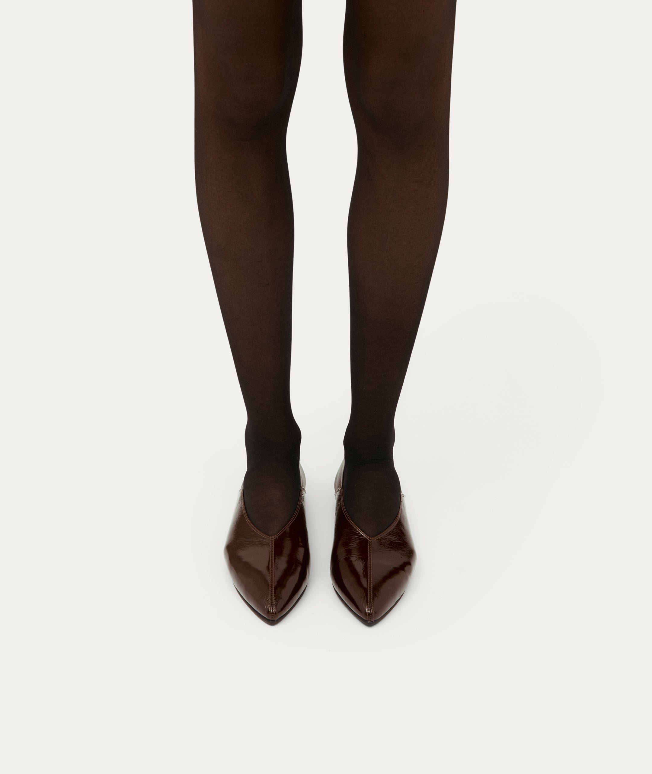 Epona Flat - Burgundy Patent