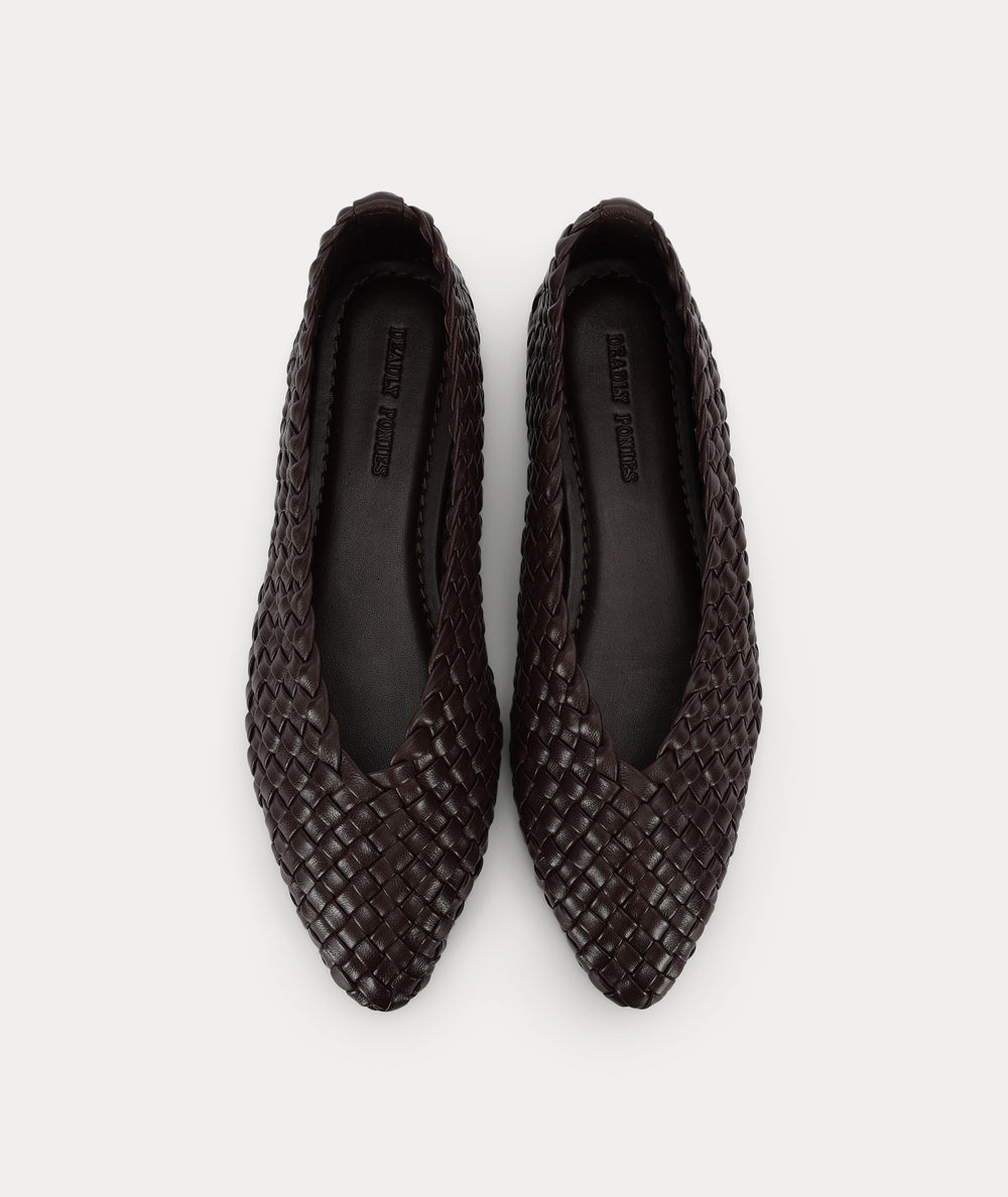Epona Flat - Dark Cherry Woven