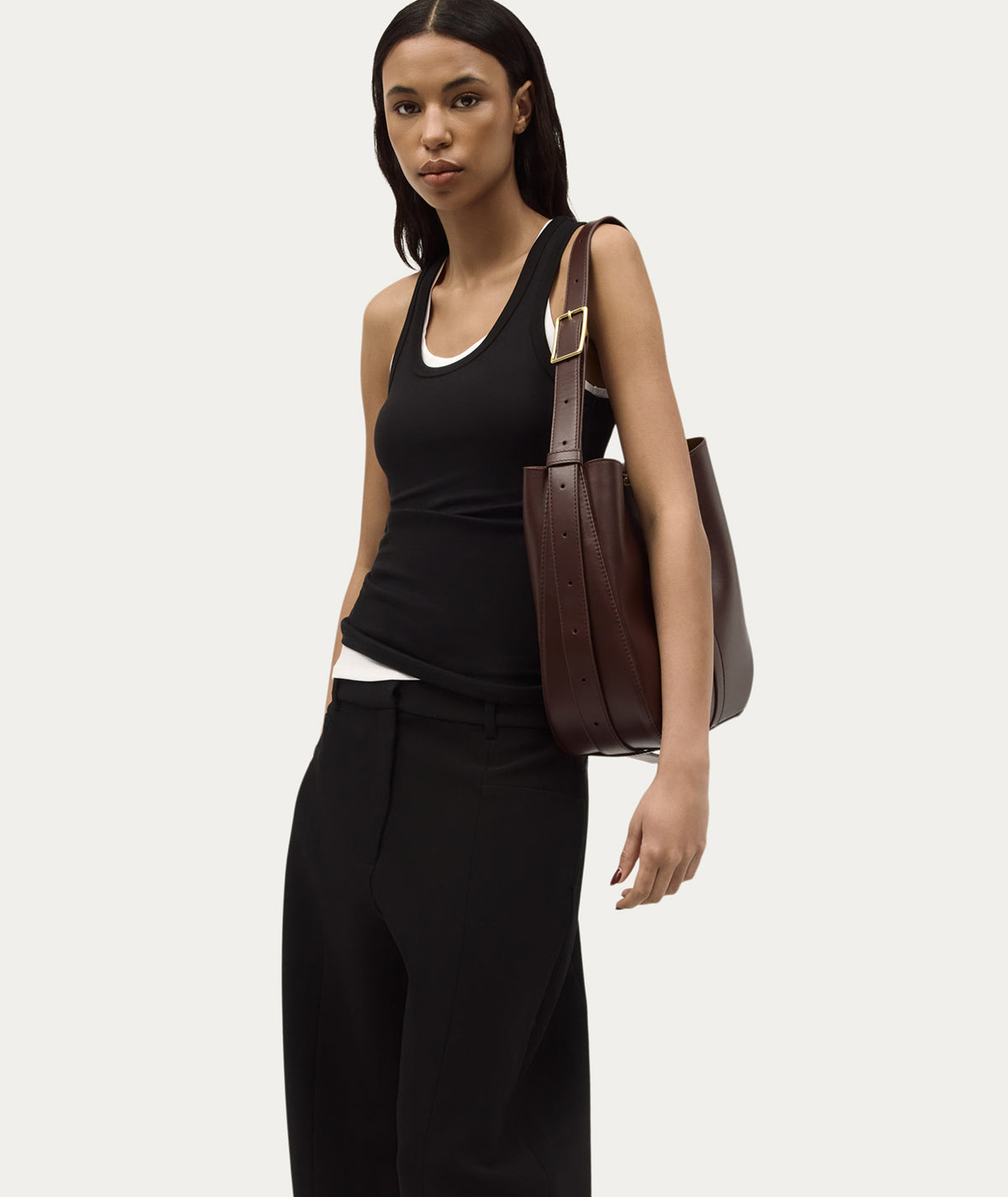 Large Foldabit Tote - Dark Cherry