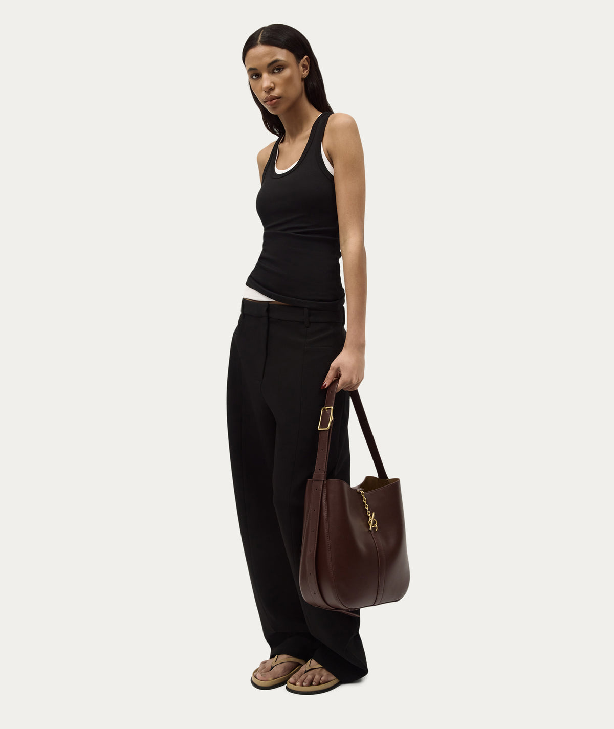 Large Foldabit Tote - Dark Cherry