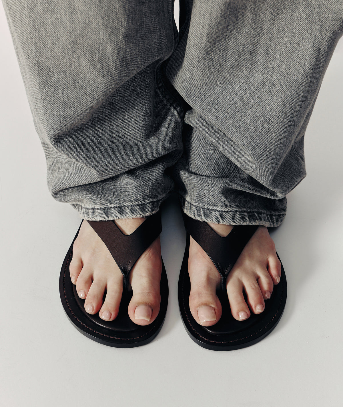 Helios Sandal - Dark Cherry