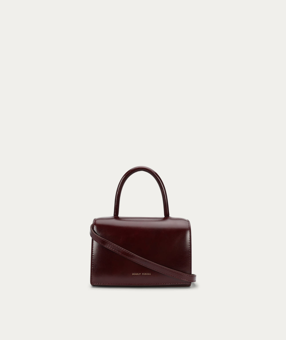 Jagger Bag - Dark Cherry Gloss